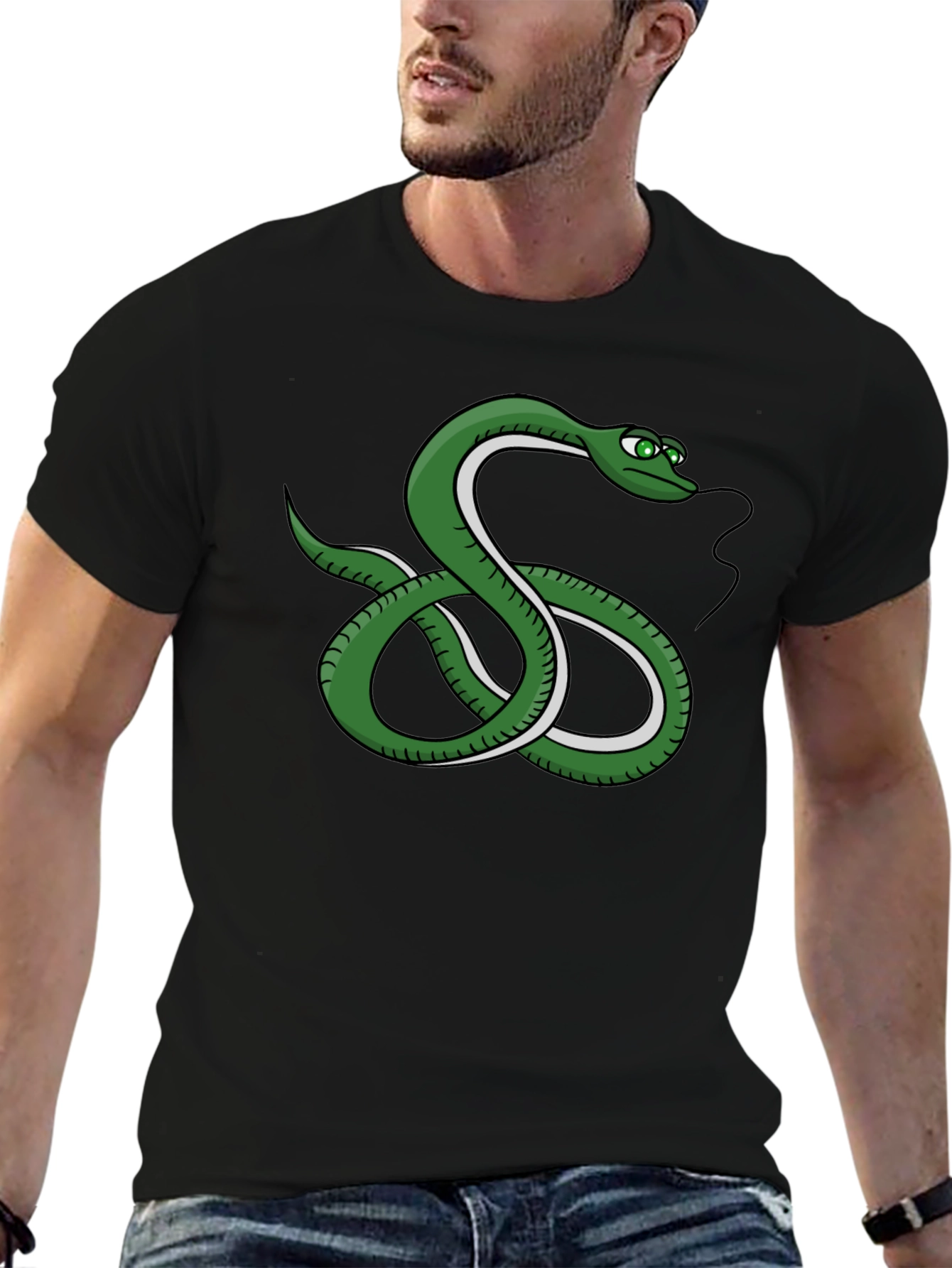 Snake Graphic Tee - Cool Reptile Shirt