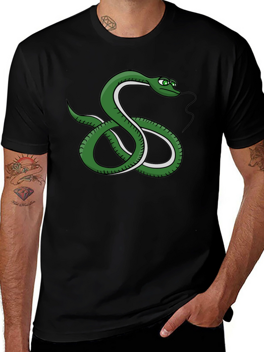 Snake Graphic Tee - Cool Reptile Shirt