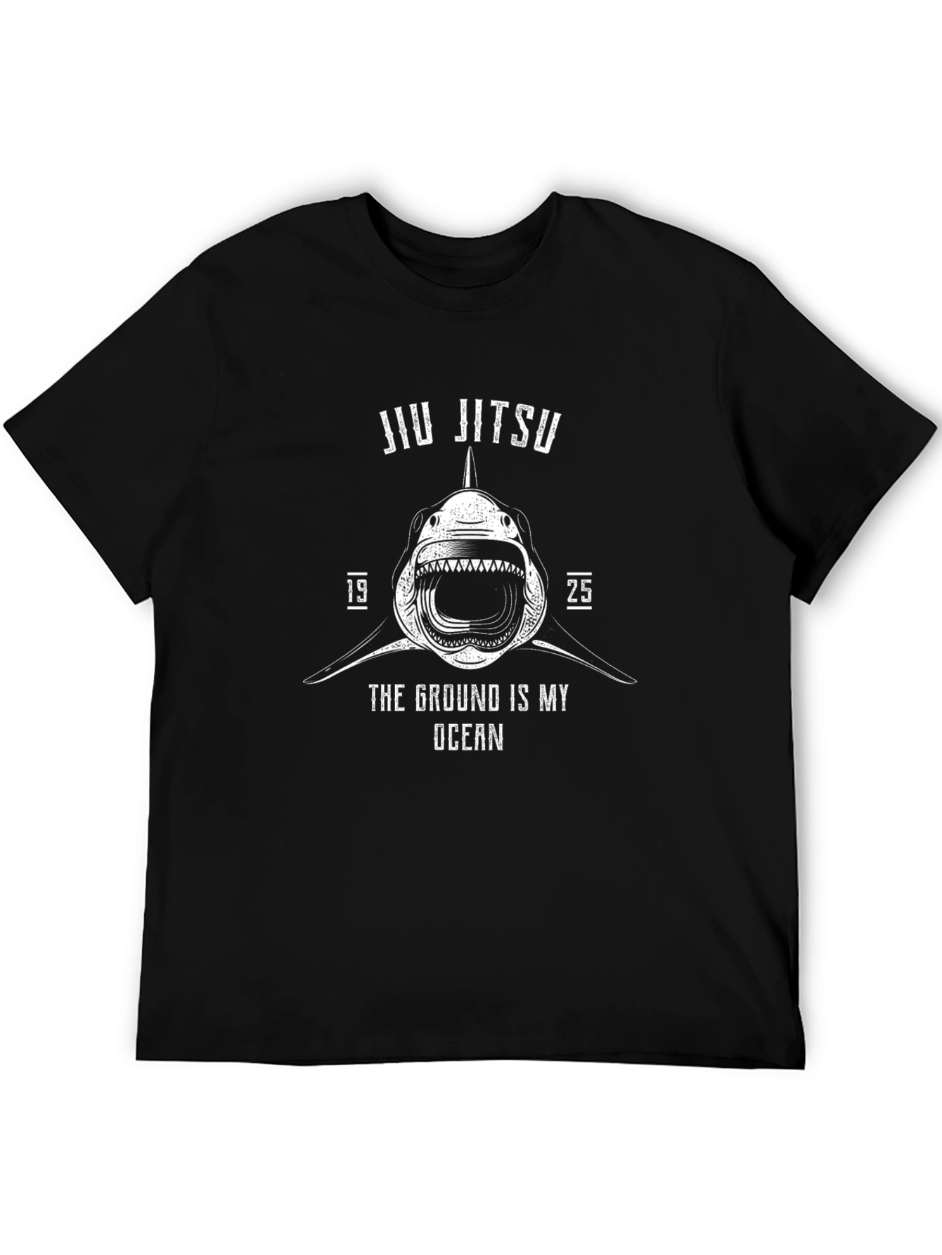 Jiu Jitsu Shark T-Shirt - Ground Is My Ocean