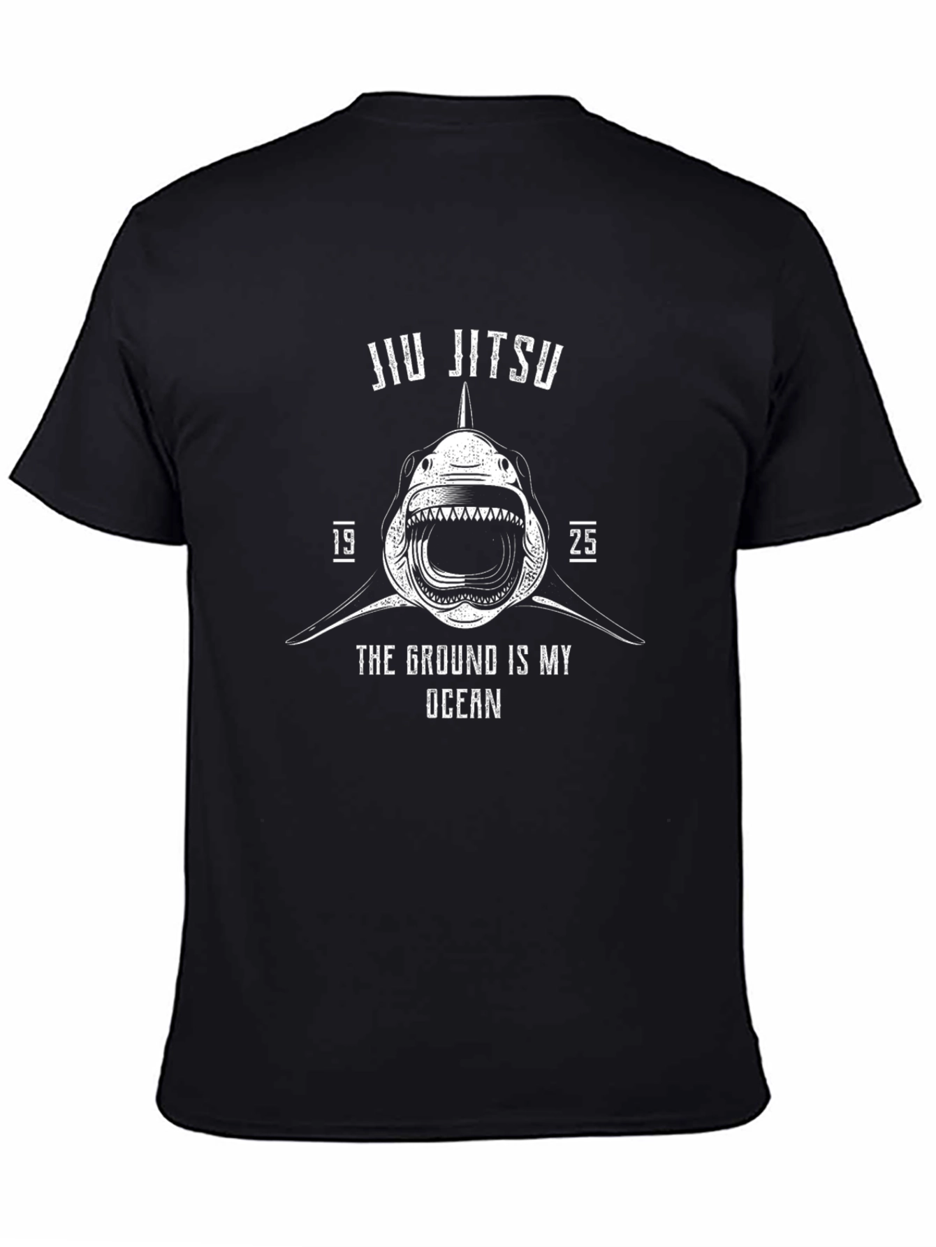 Jiu Jitsu Shark T-Shirt - Ground Is My Ocean