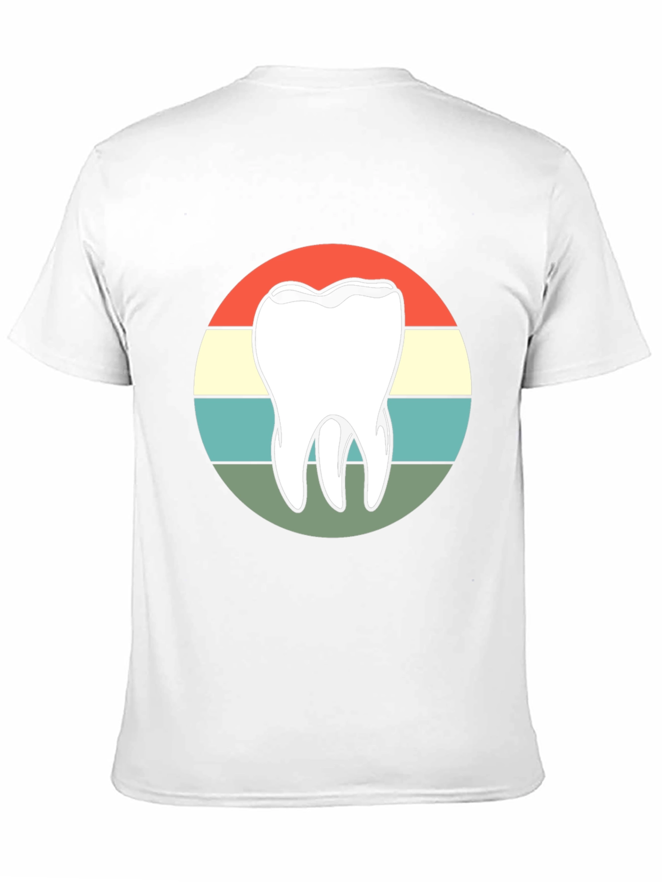 Retro Dentist Tooth T-Shirt - Black