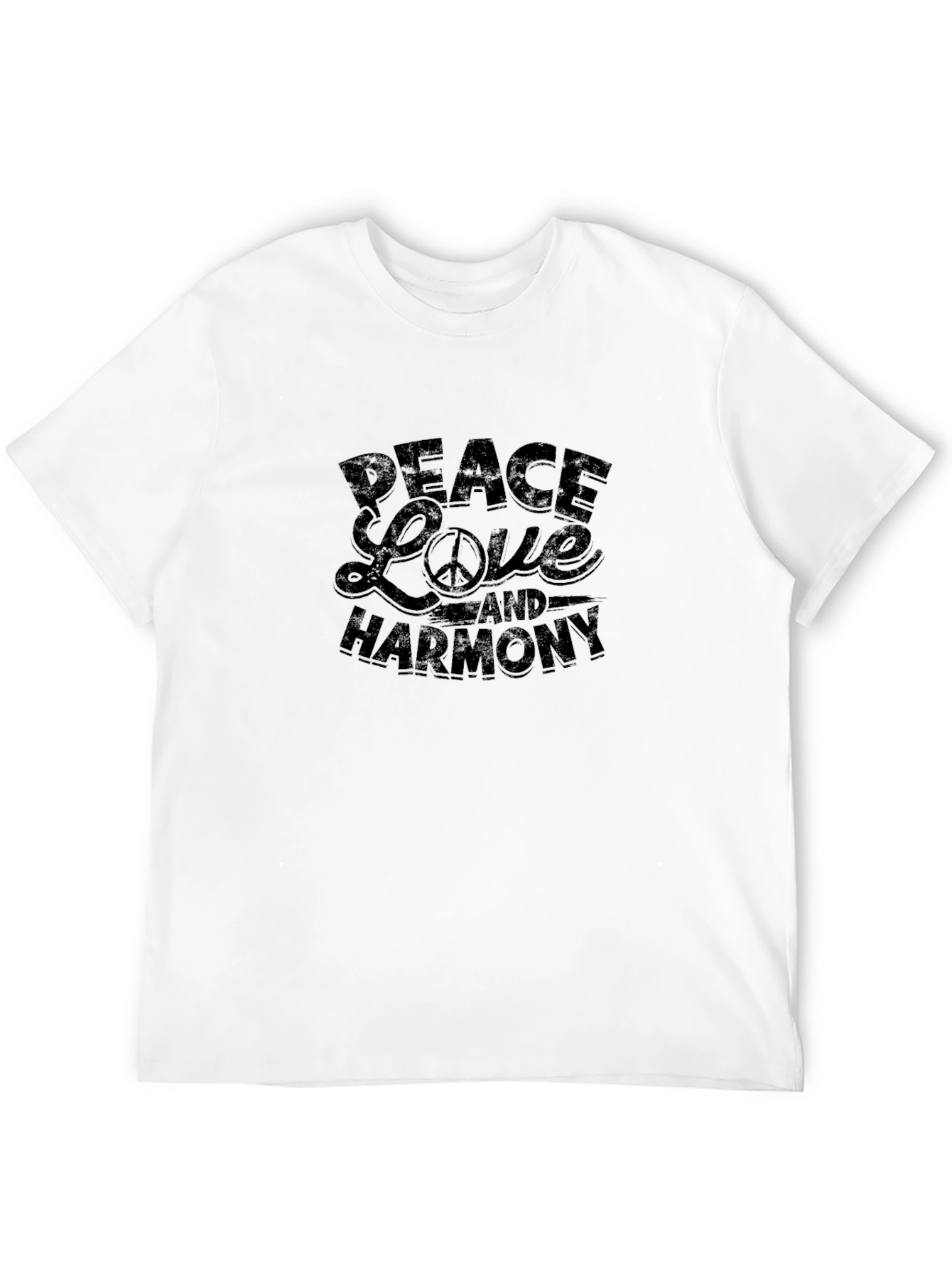 Peace Love Harmony Graphic T-Shirt