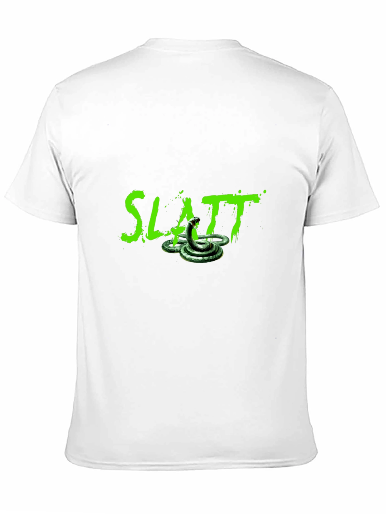 Slatt Snake Graphic Tee - Mens Black T-Shirt