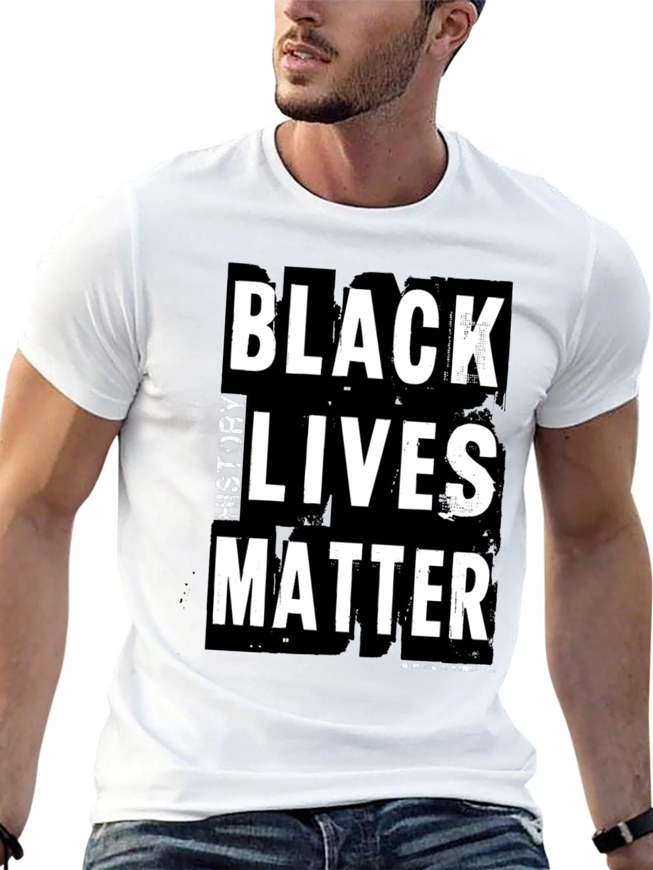 Black History Lives Matter Graphic T-Shirt
