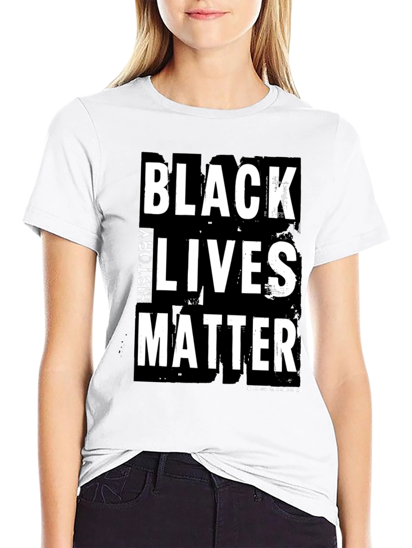 Black History Lives Matter Graphic T-Shirt
