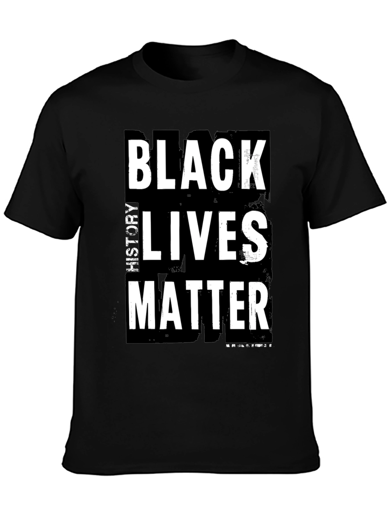 Black History Lives Matter Graphic T-Shirt