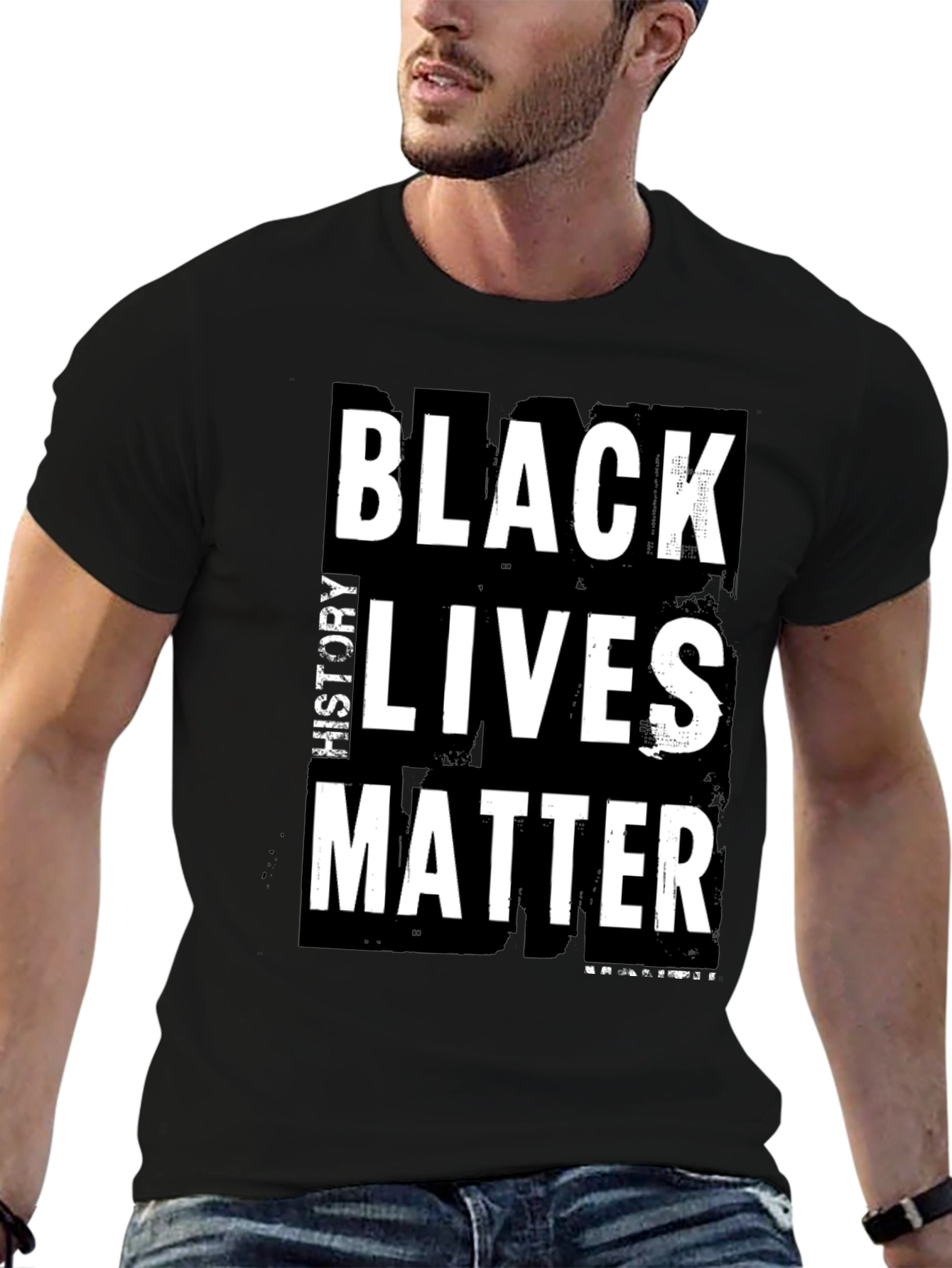 Black History Lives Matter Graphic T-Shirt