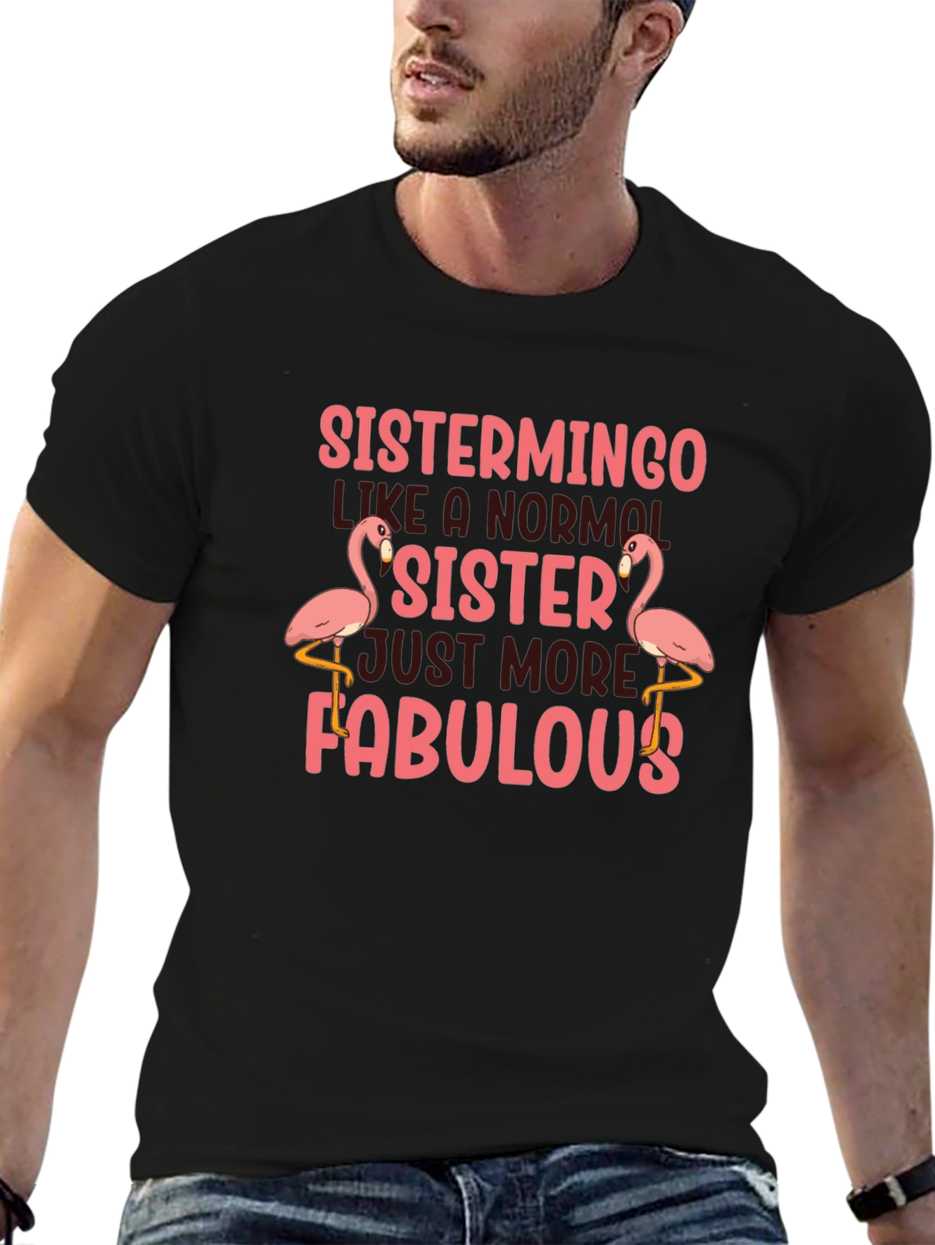 Sistermingo Fabulous Sister Graphic Tee