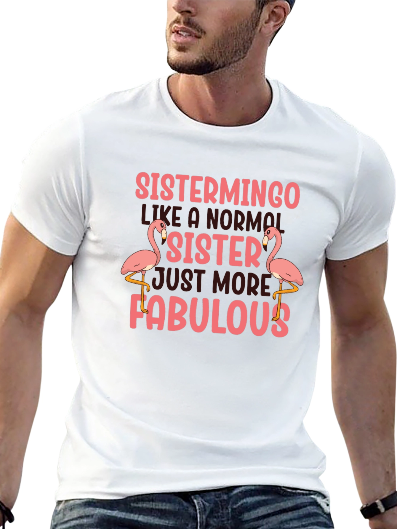 Sistermingo Fabulous Sister Graphic Tee