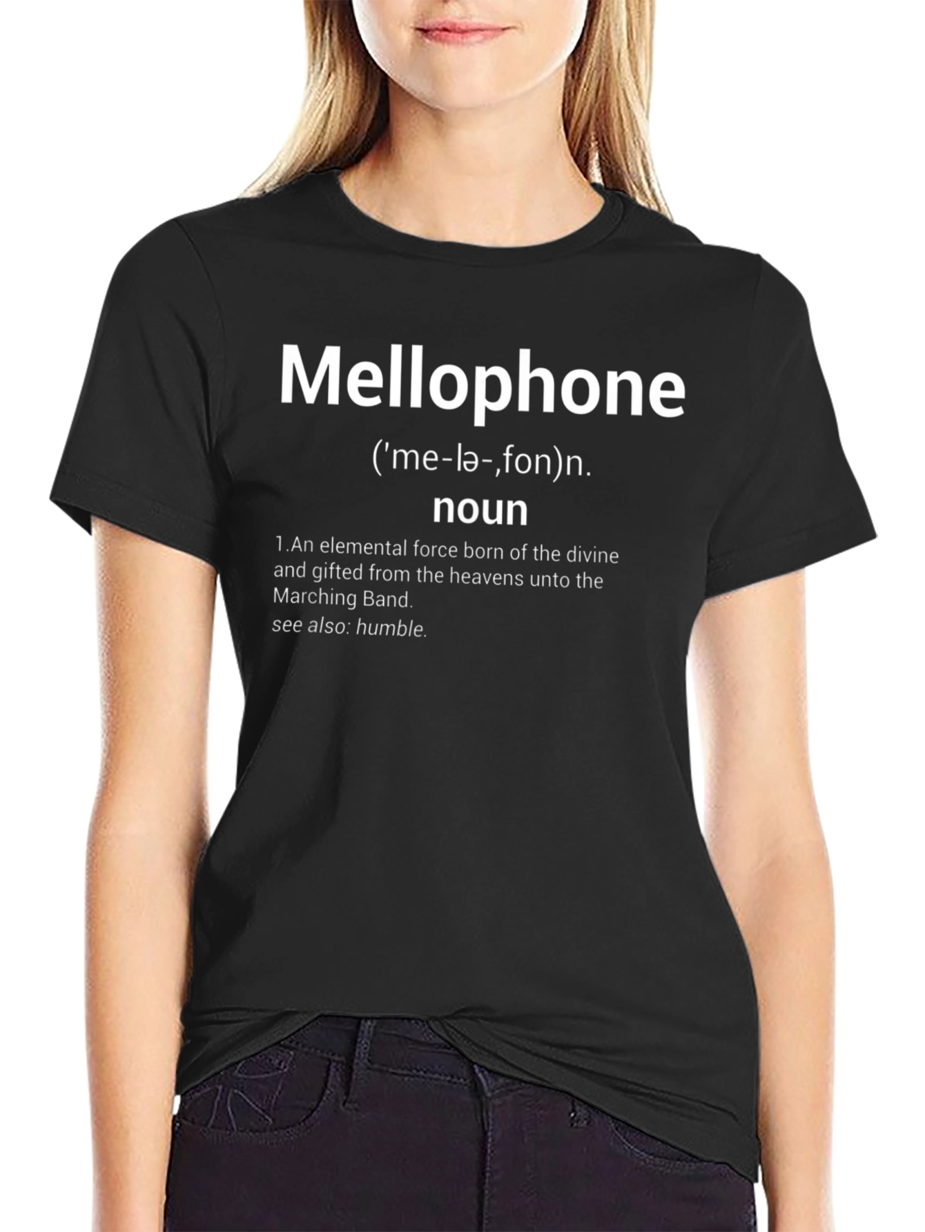 Mellophone Definition T-Shirt - Band Geek Tee