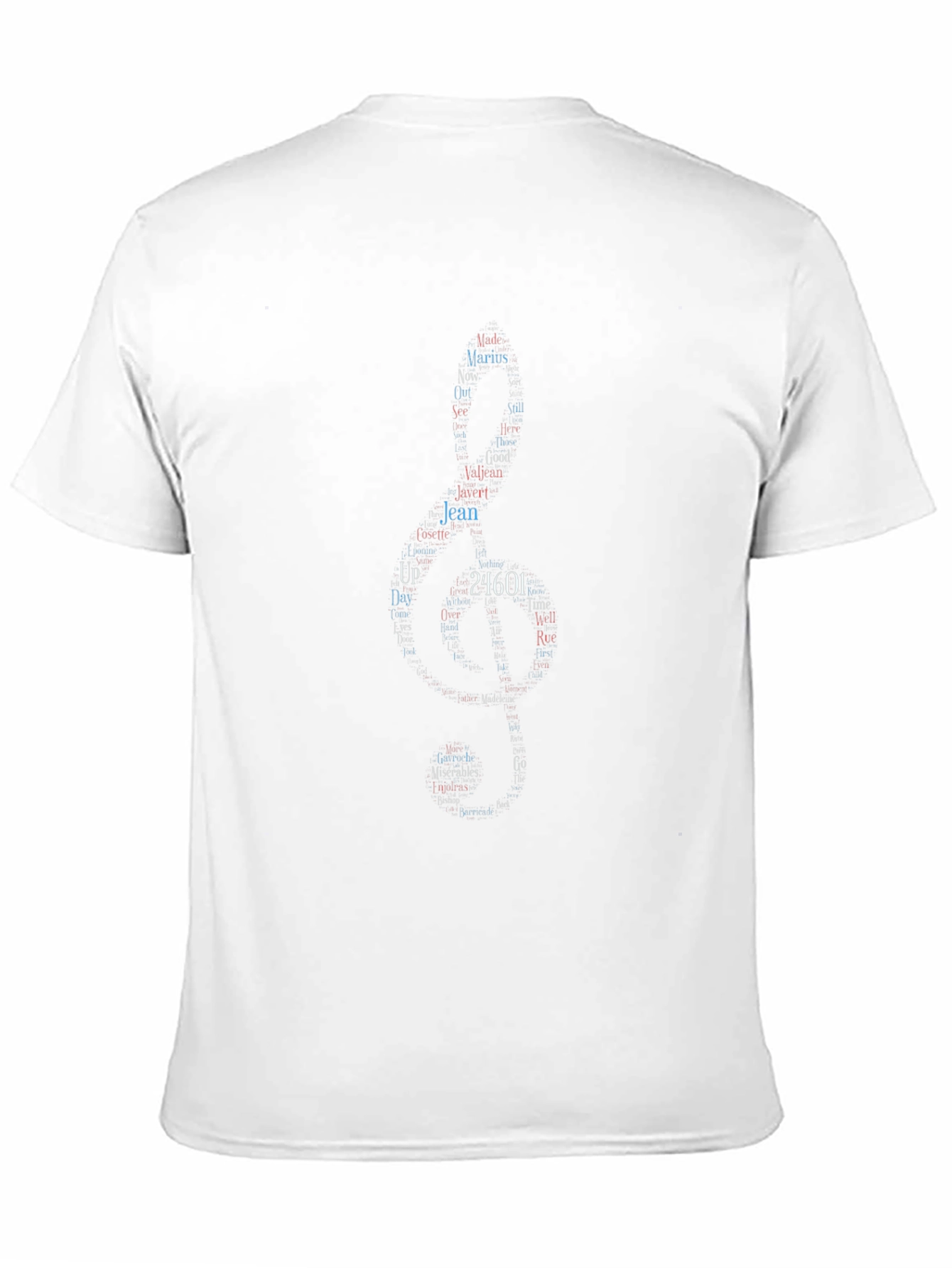Les Miserables Word Art T-Shirt