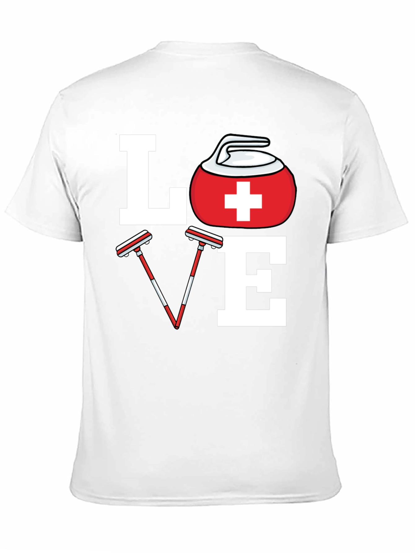 Love Curling T-Shirt Curling Lover Tee