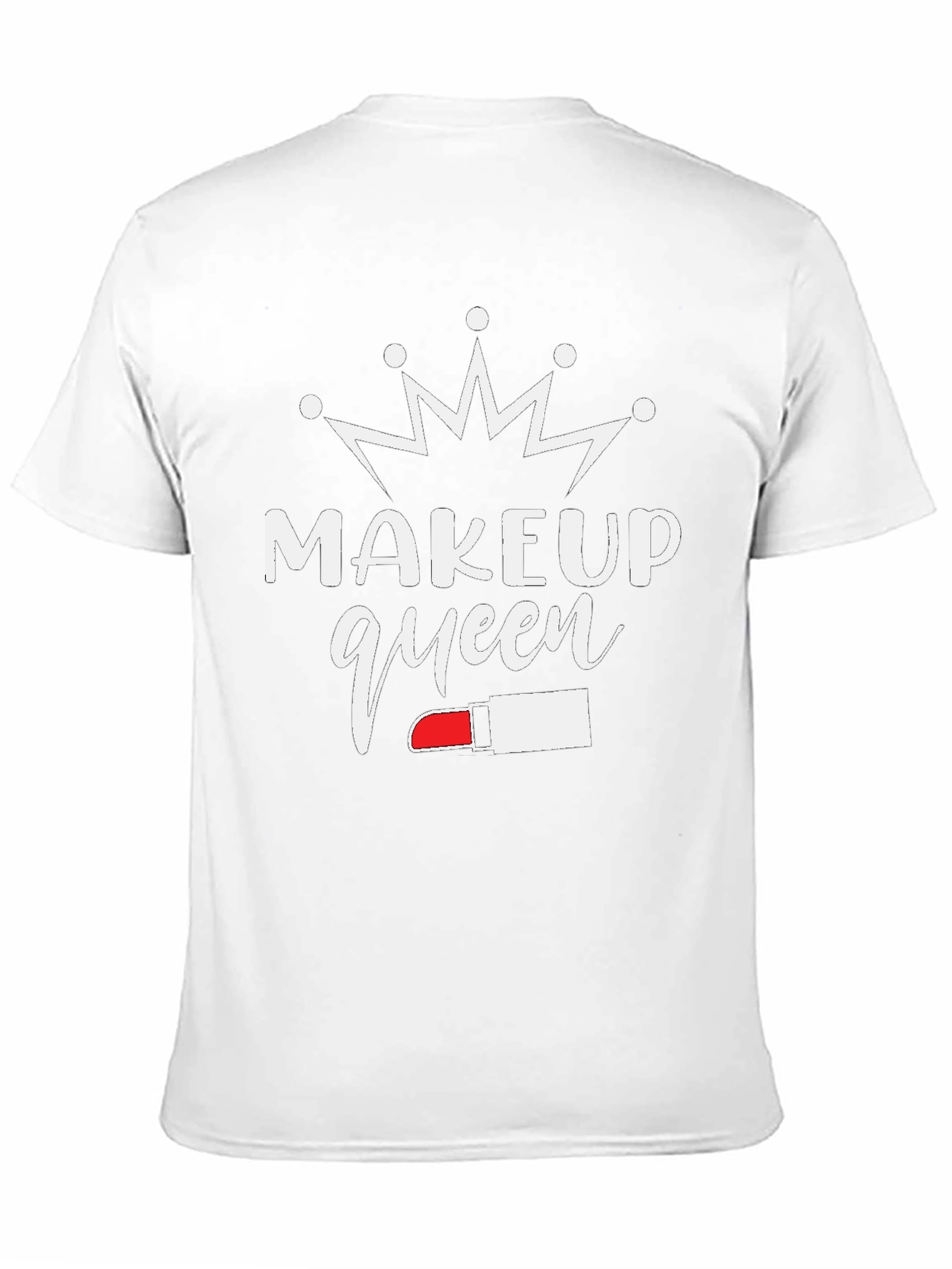 Makeup Queen T-Shirt - Stylish Graphic Tee