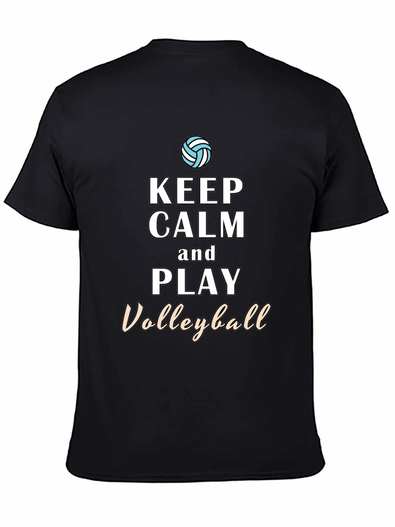 Keep Calm and Play Volleyball Tee