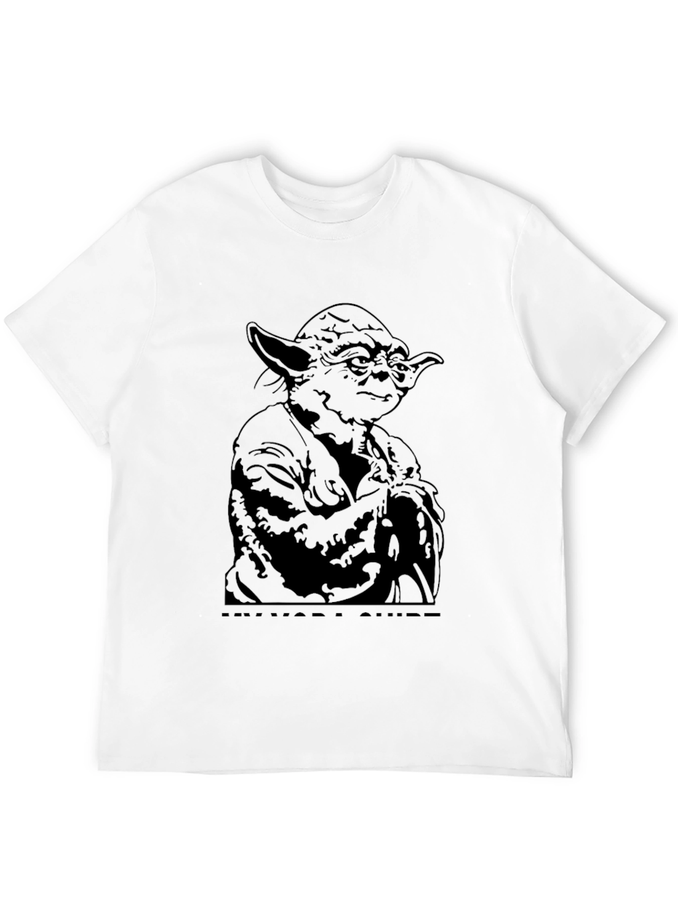Yoda Graphic Tee - Black Star Wars Shirt