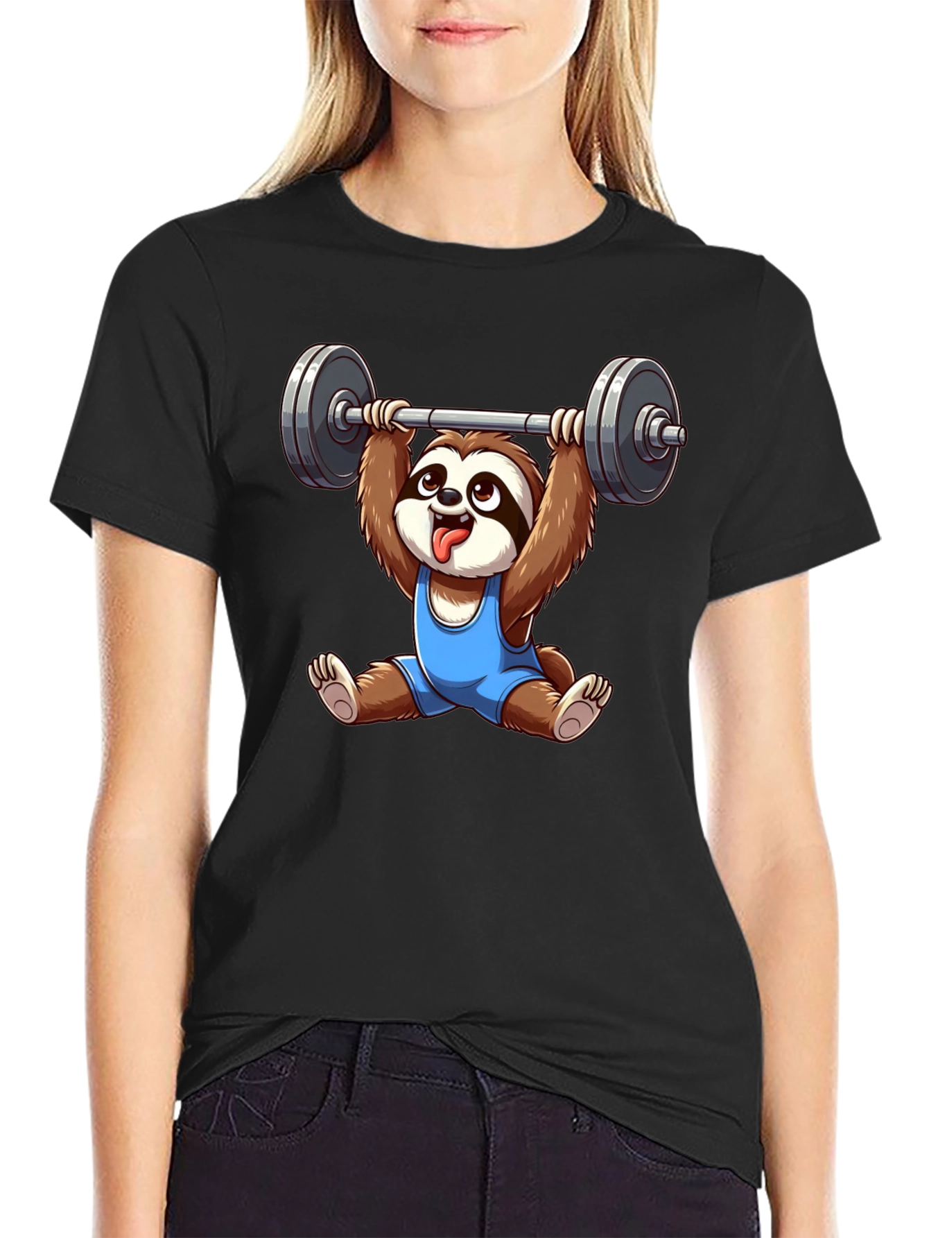 Weightlifting Sloth T-Shirt