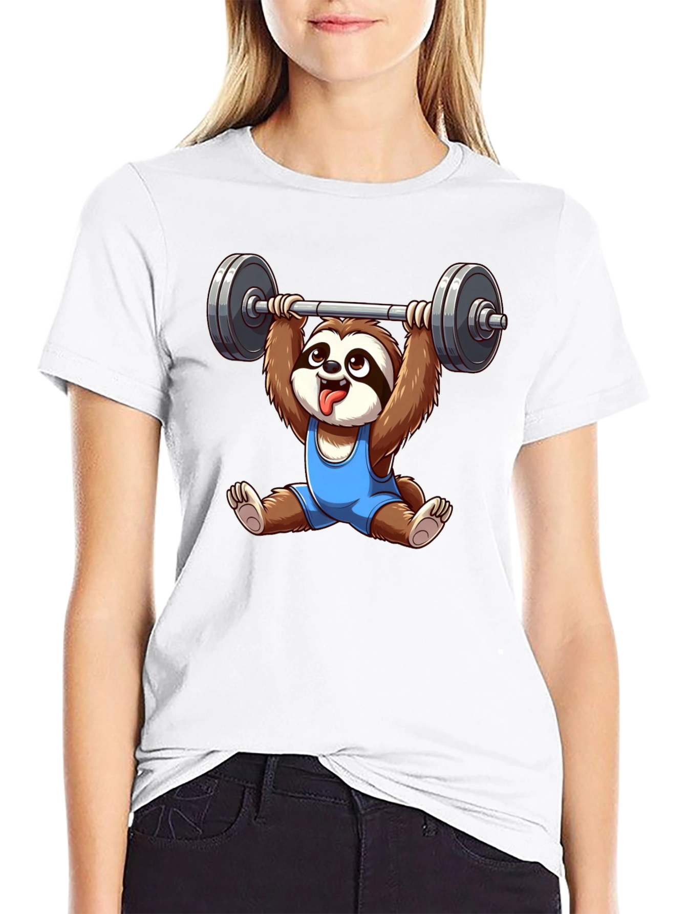 Weightlifting Sloth T-Shirt