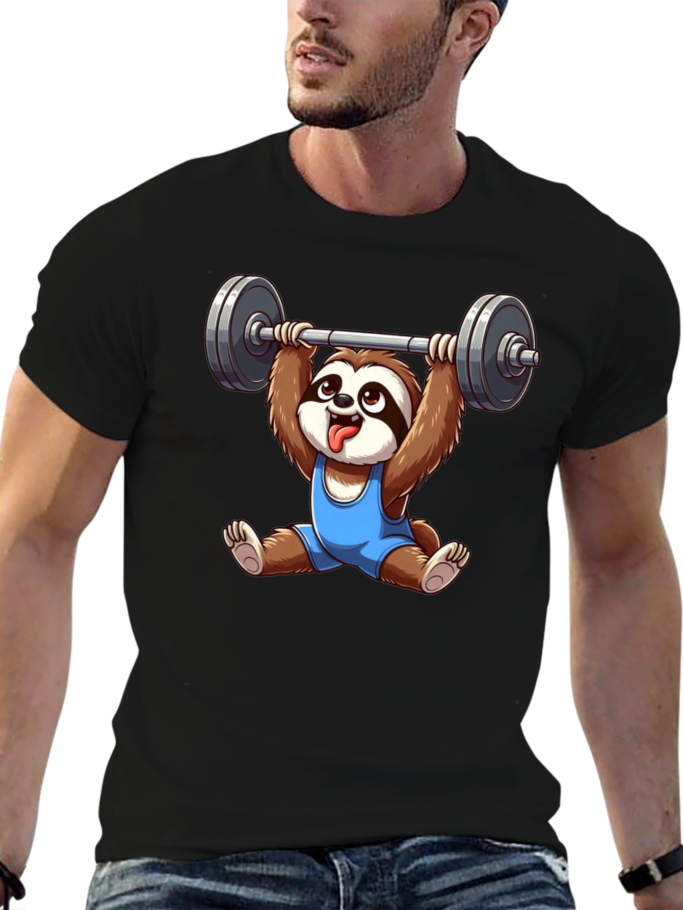 Weightlifting Sloth T-Shirt