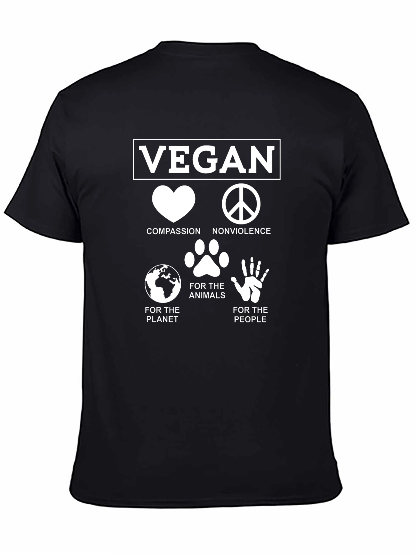 Vegan Compassion Graphic T-Shirt