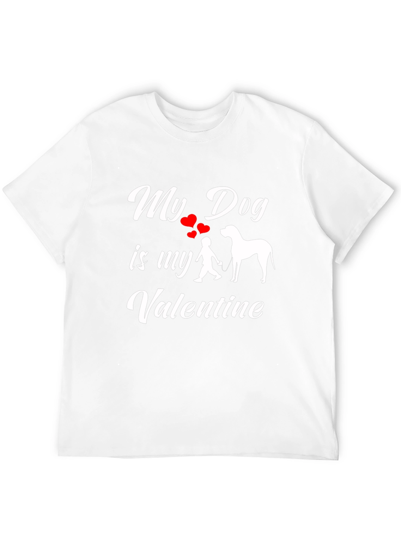 My Dog is My Valentine Graphic Tee