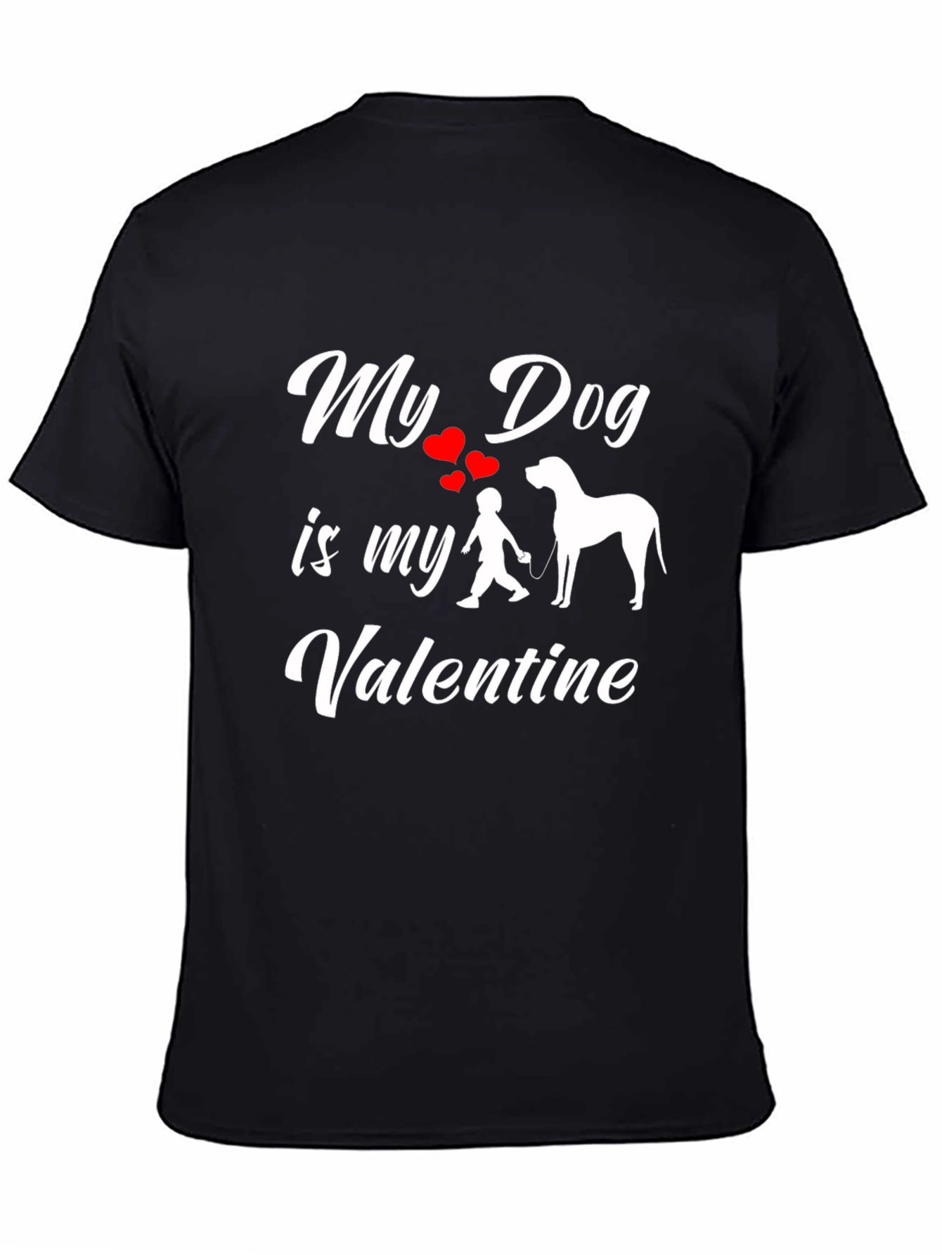 My Dog is My Valentine Graphic Tee
