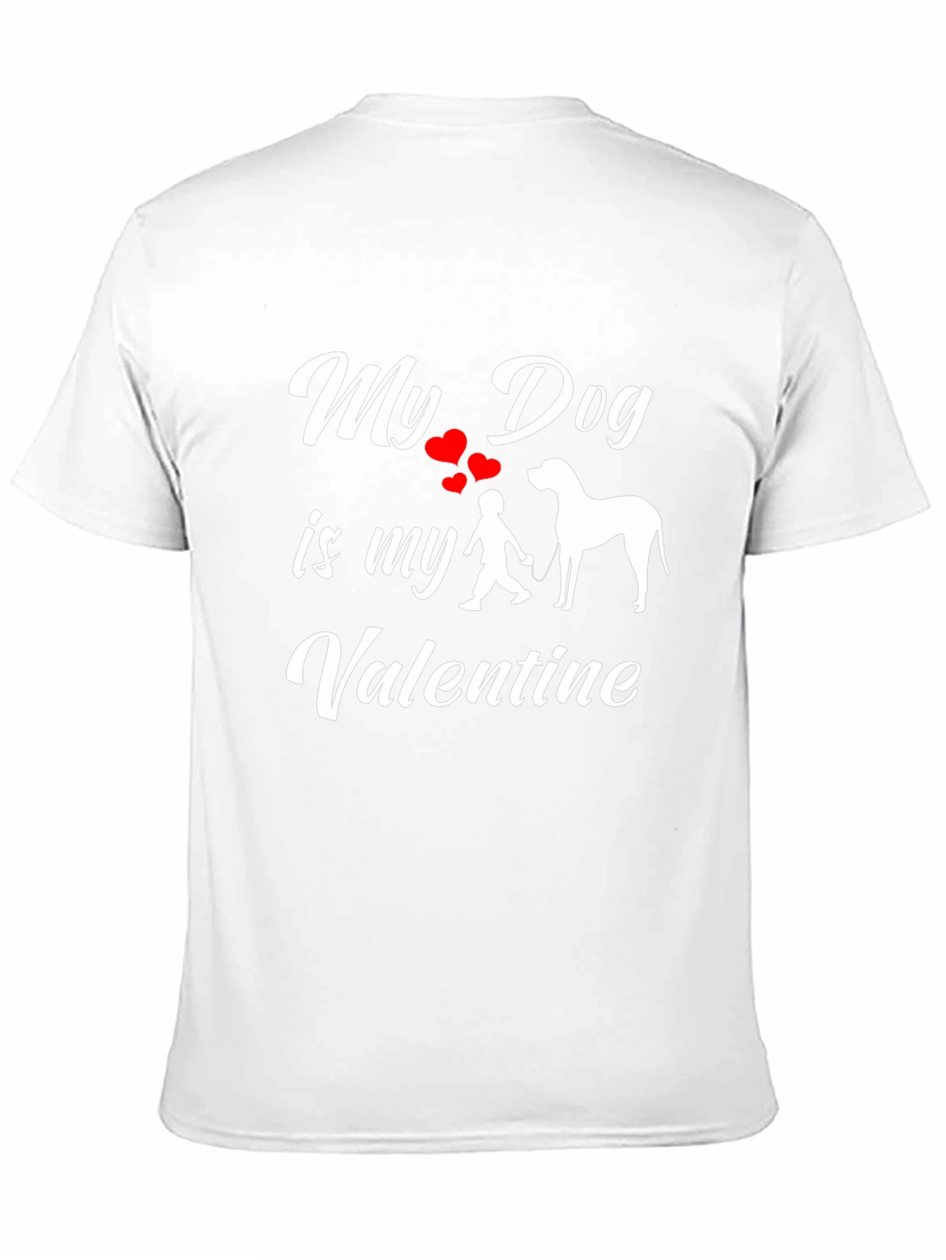 My Dog is My Valentine Graphic Tee