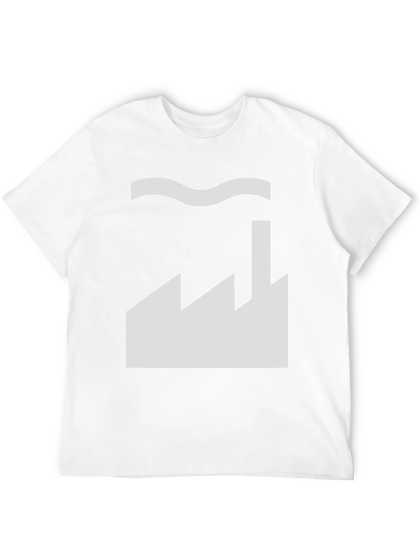 Factory Graphic Tee - Black Cotton