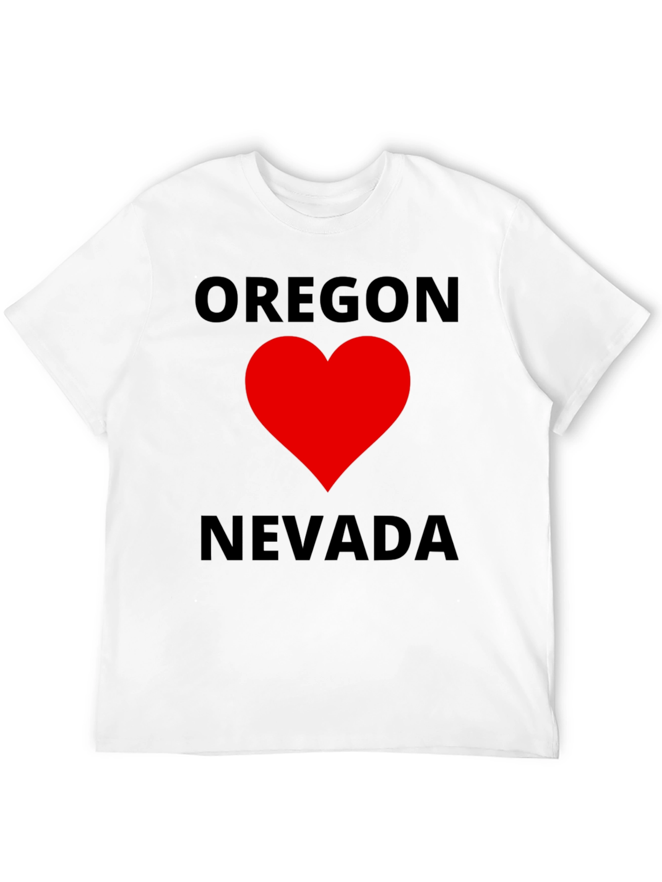 Oregon ❤️ Nevada Graphic Tee