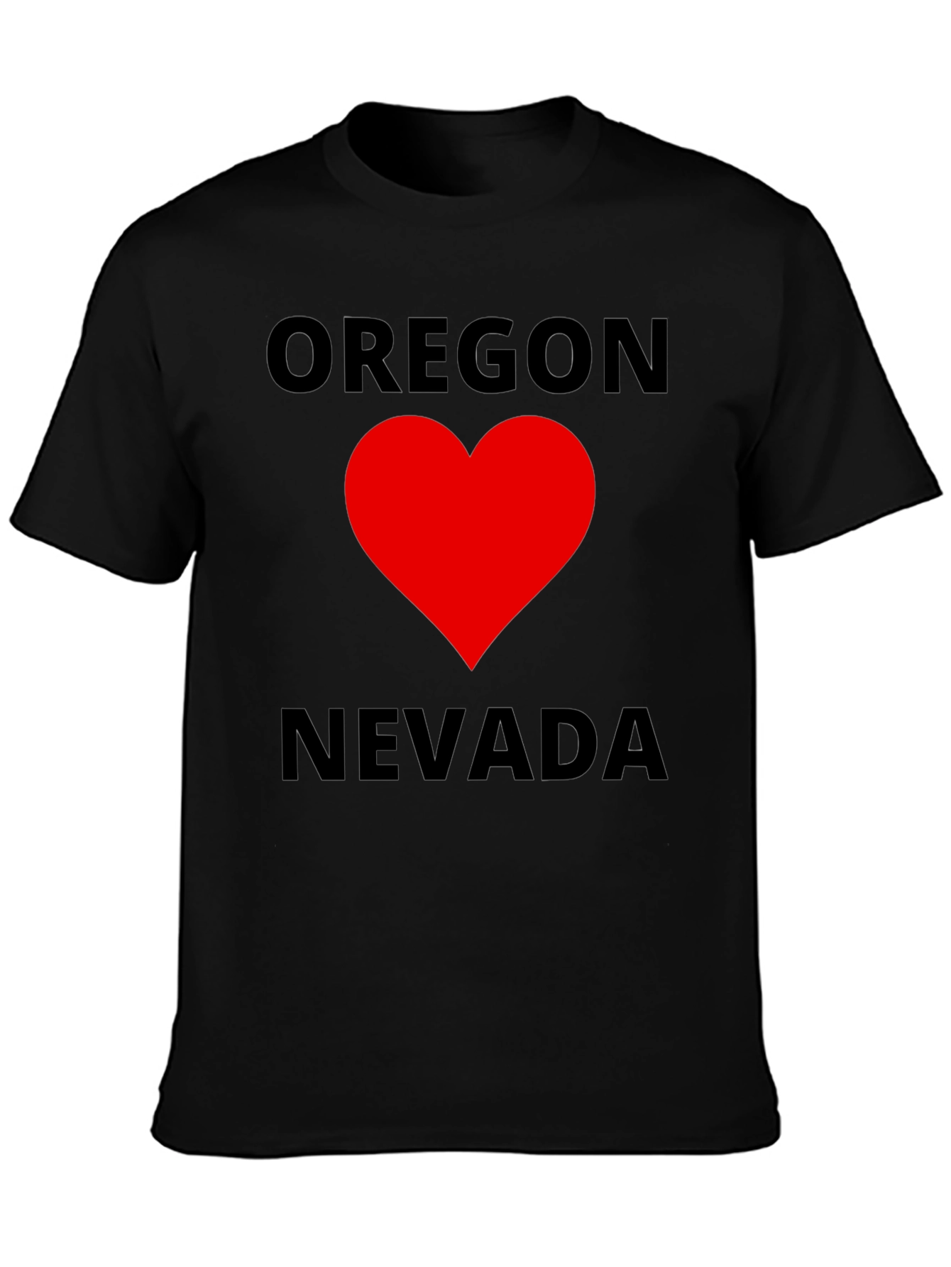 Oregon ❤️ Nevada Graphic Tee