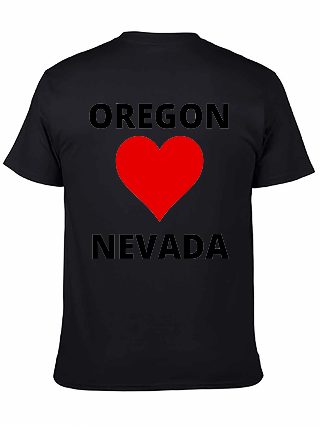 Oregon ❤️ Nevada Graphic Tee