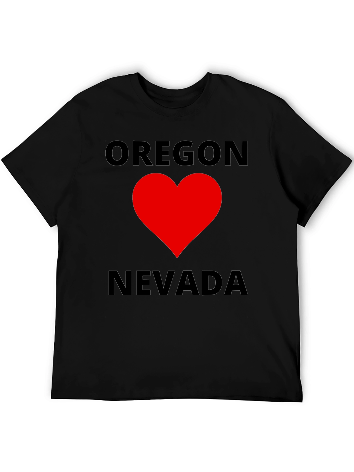 Oregon ❤️ Nevada Graphic Tee