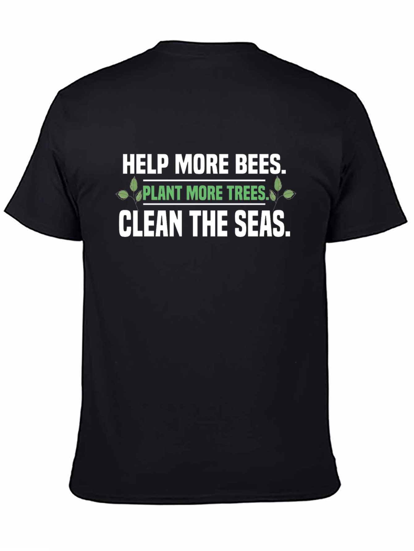 Eco-Friendly Graphic T-Shirt: Save the Bees Plant Trees