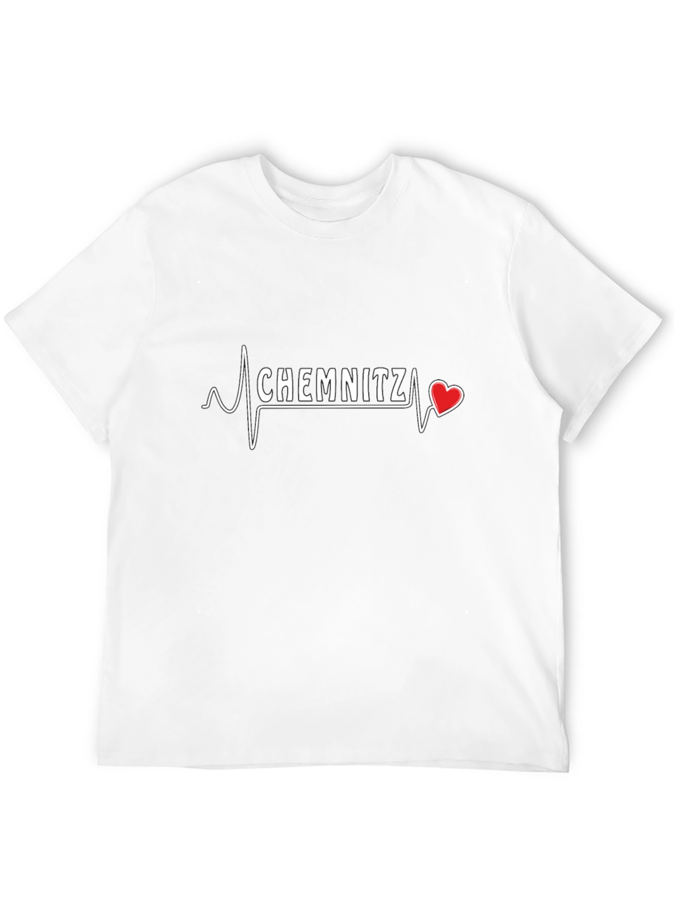 Chemnitz Heartbeat T-Shirt - City Love Tee