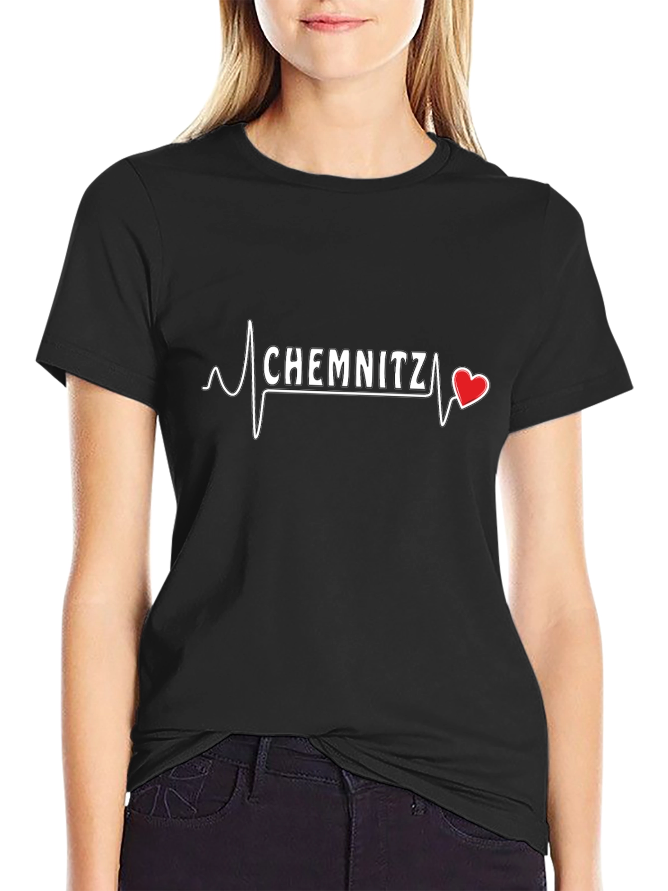 Chemnitz Heartbeat T-Shirt - City Love Tee