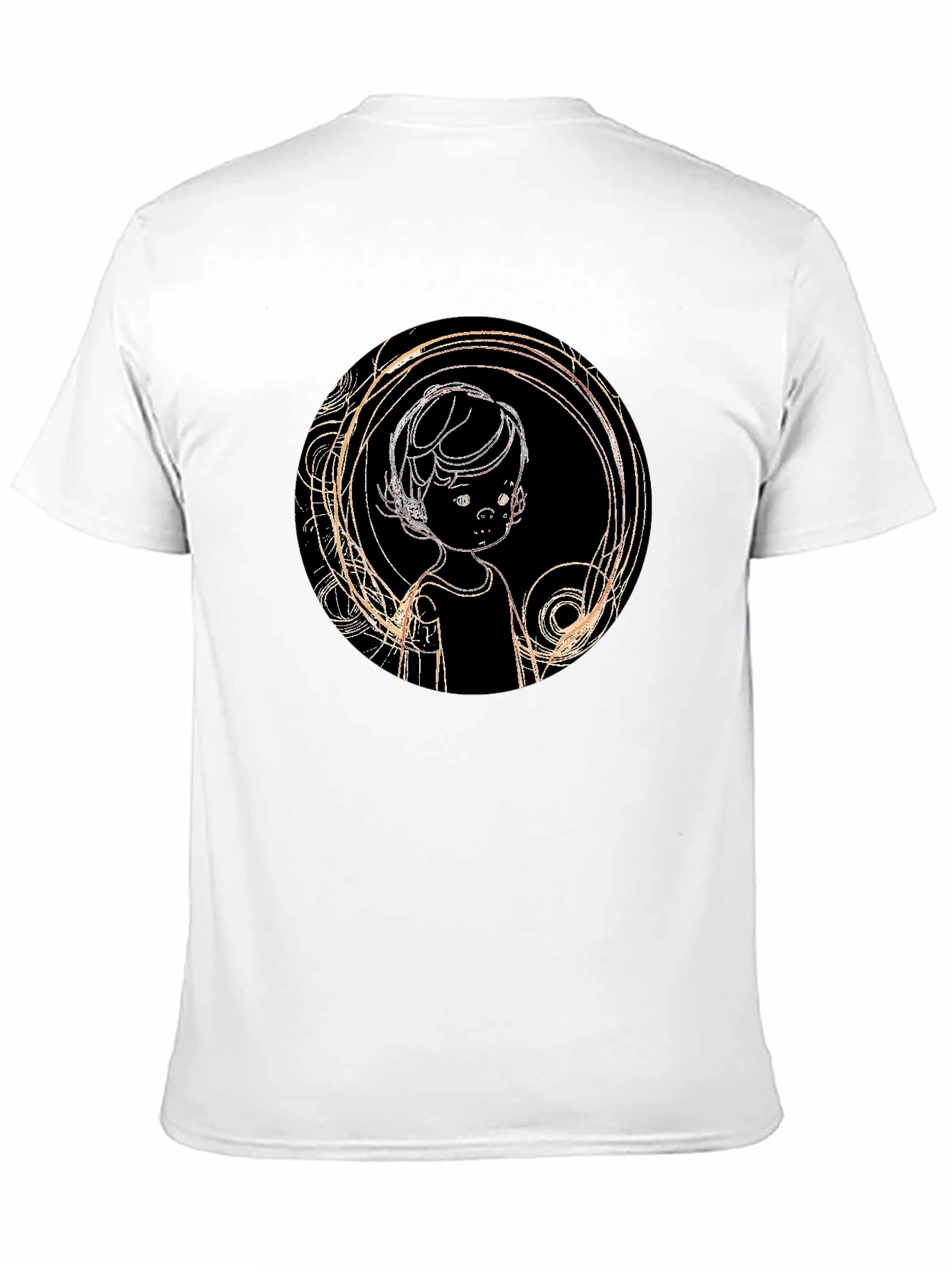 Graphic Print Crew Neck T-Shirt