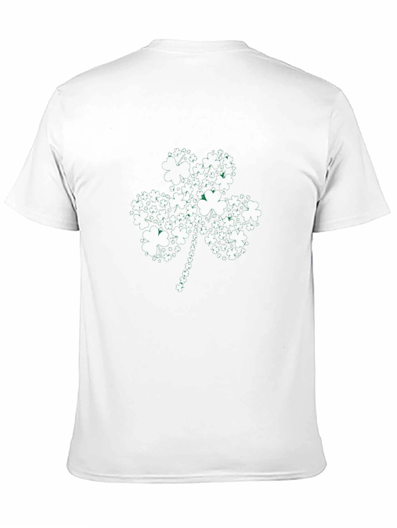St. Patricks Day Shamrock T-Shirt - Black