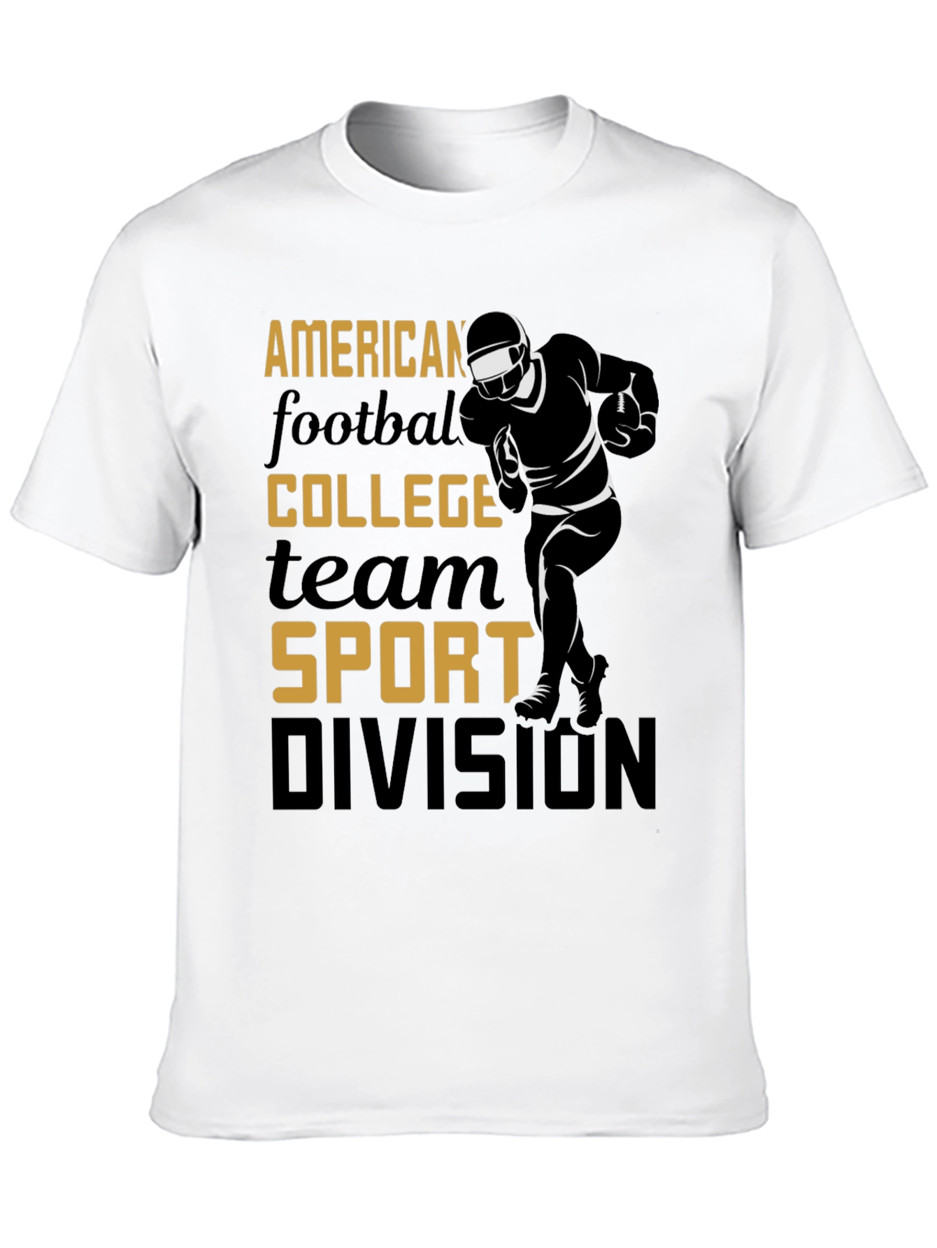 American Football College Team Sport Graphic Tee