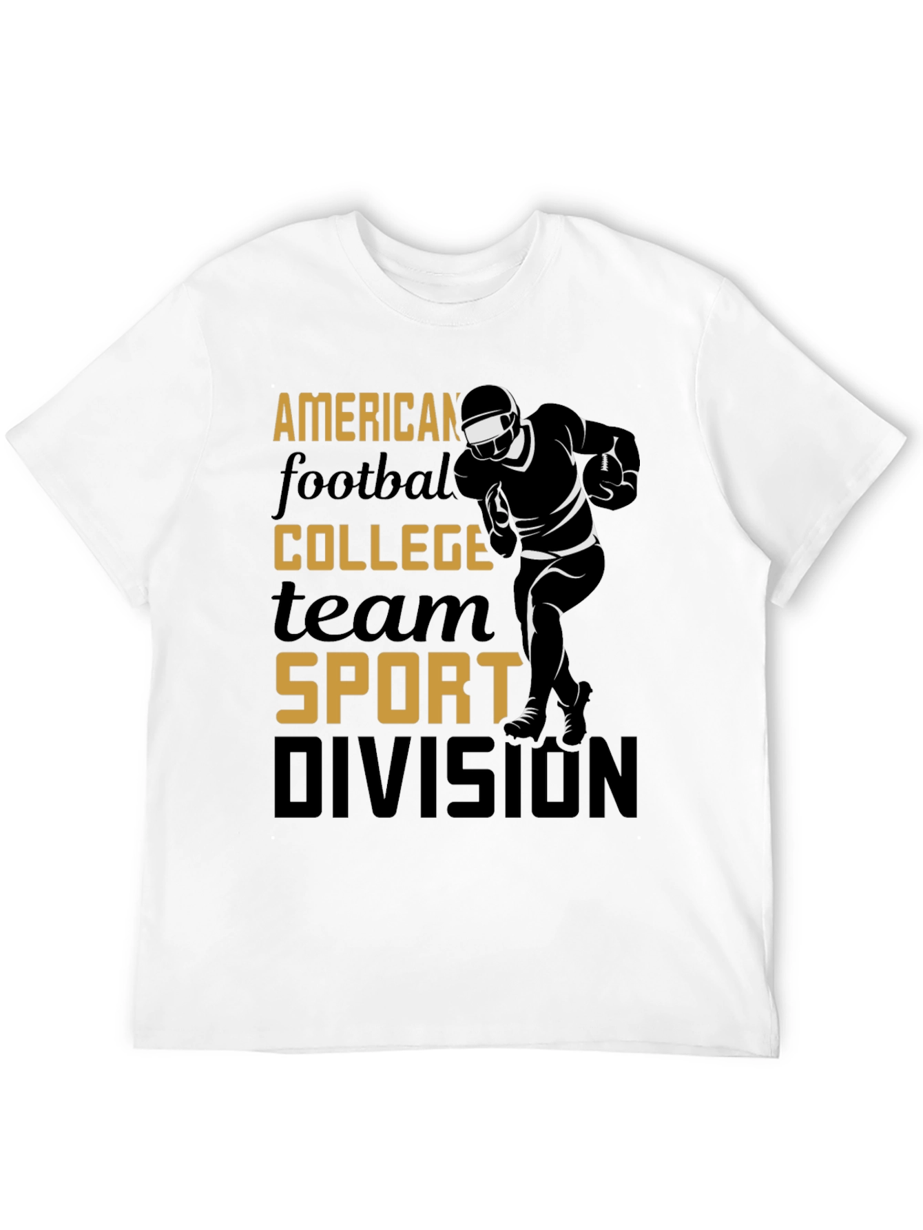 American Football College Team Sport Graphic Tee