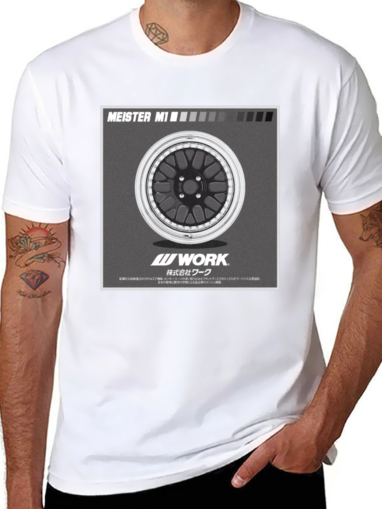 Work Meister M1 Graphic Tee - JDM Style