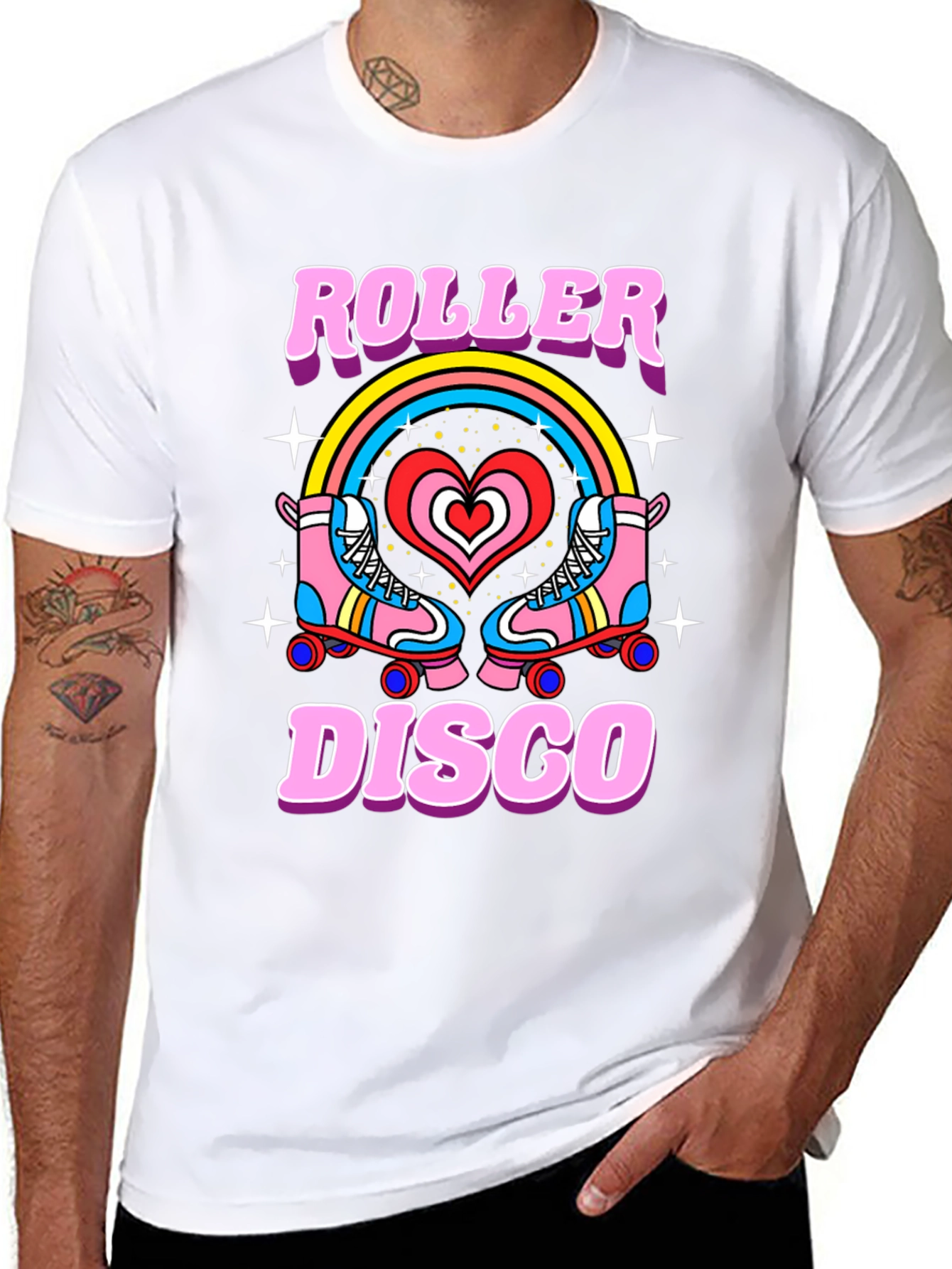 Roller Disco Graphic Tee