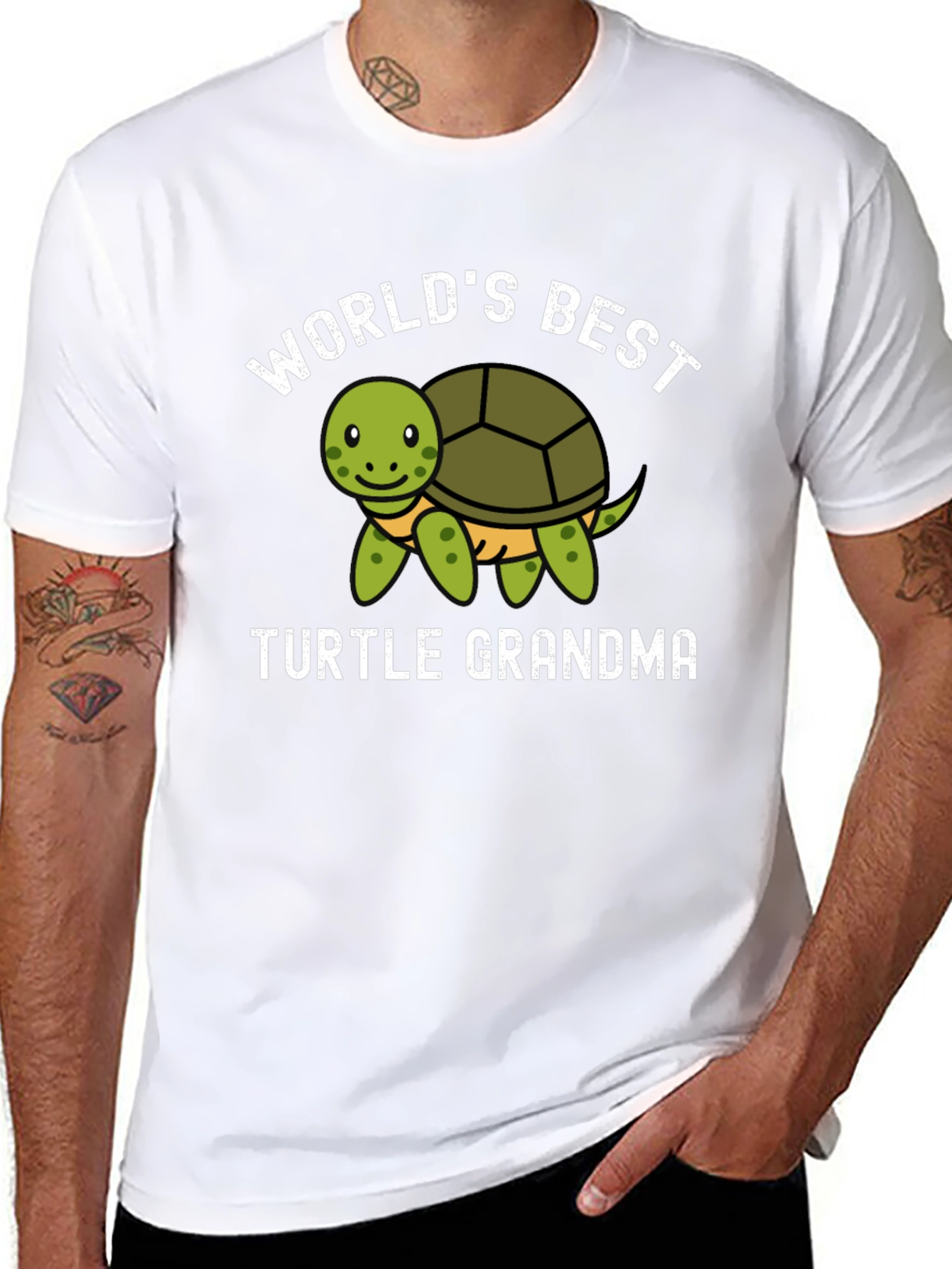 Worlds Best Turtle Grandma T-Shirt