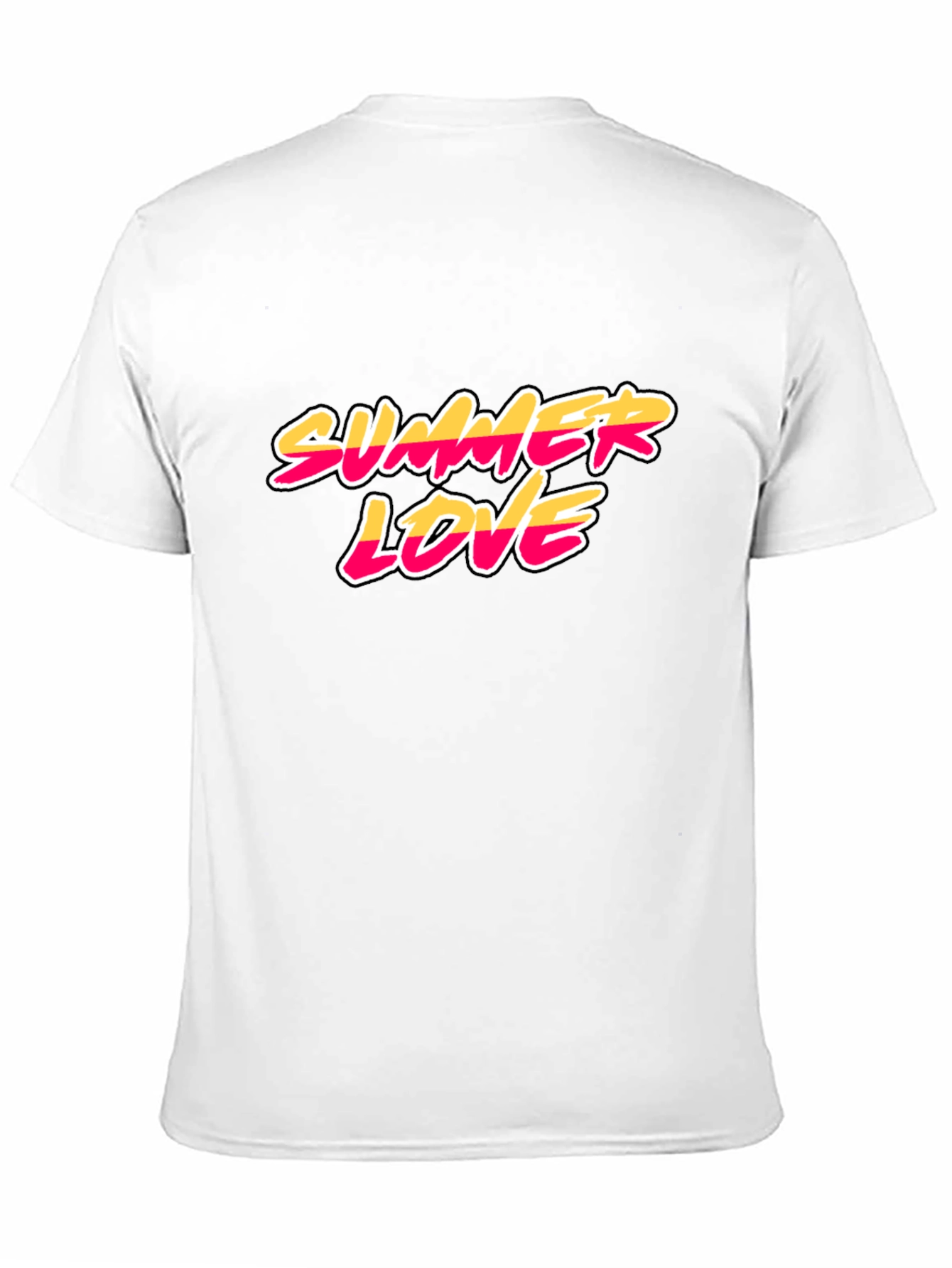 Summer Love Black Graphic Tee