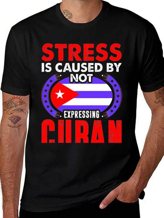 Cuban Pride T-Shirt - Stress Relief