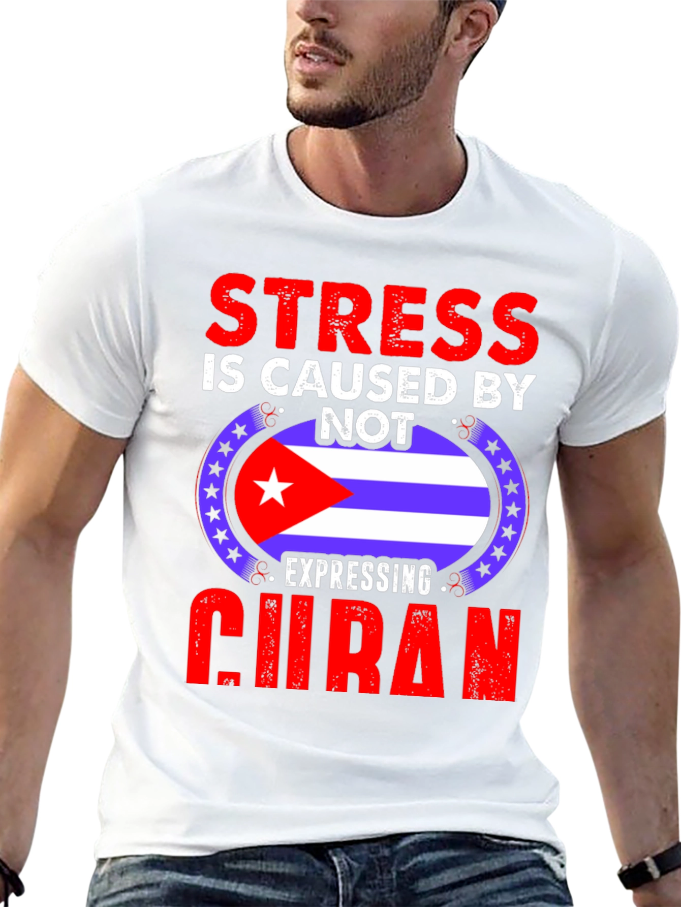 Cuban Pride T-Shirt - Stress Relief