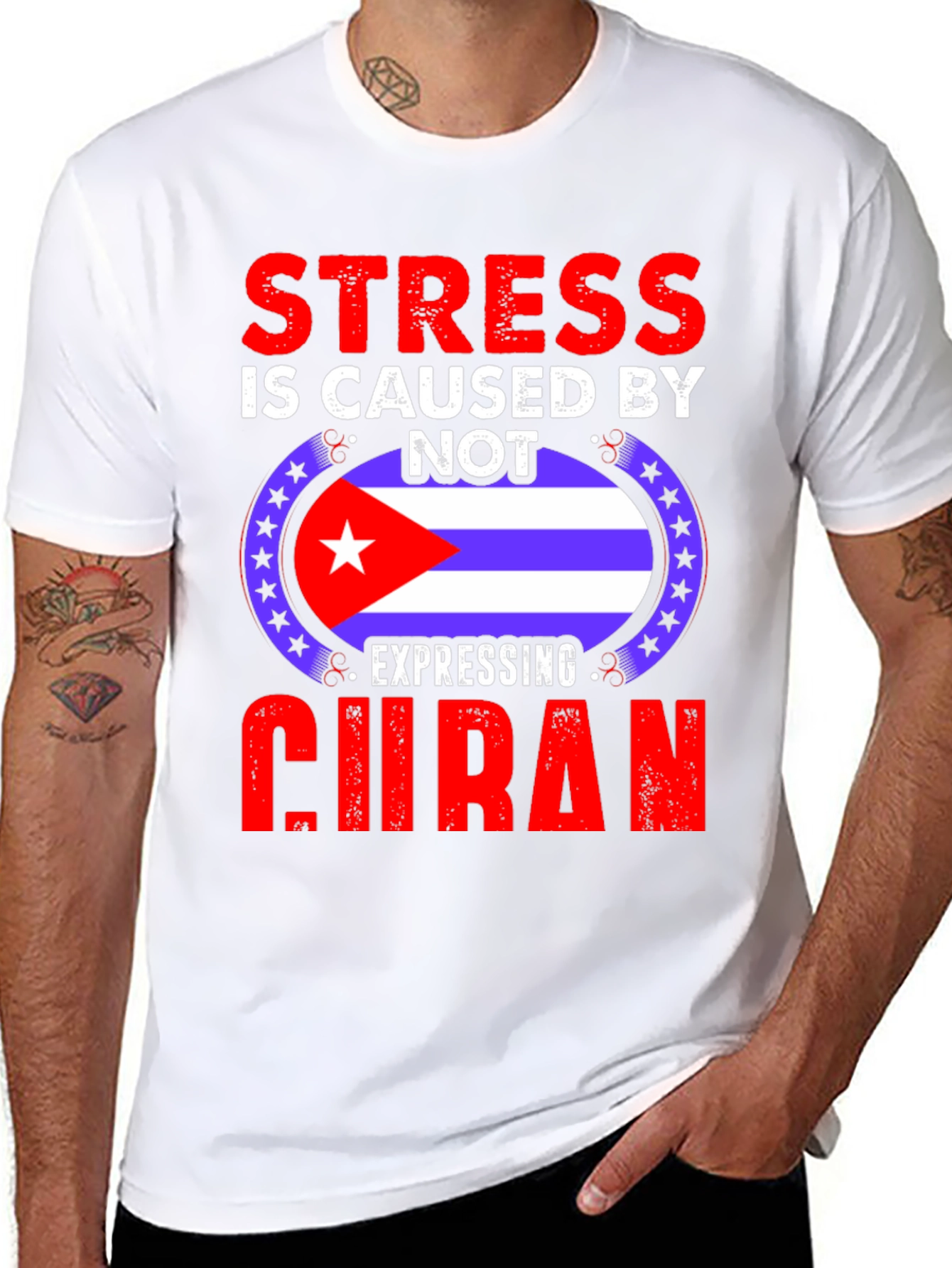 Cuban Pride T-Shirt - Stress Relief