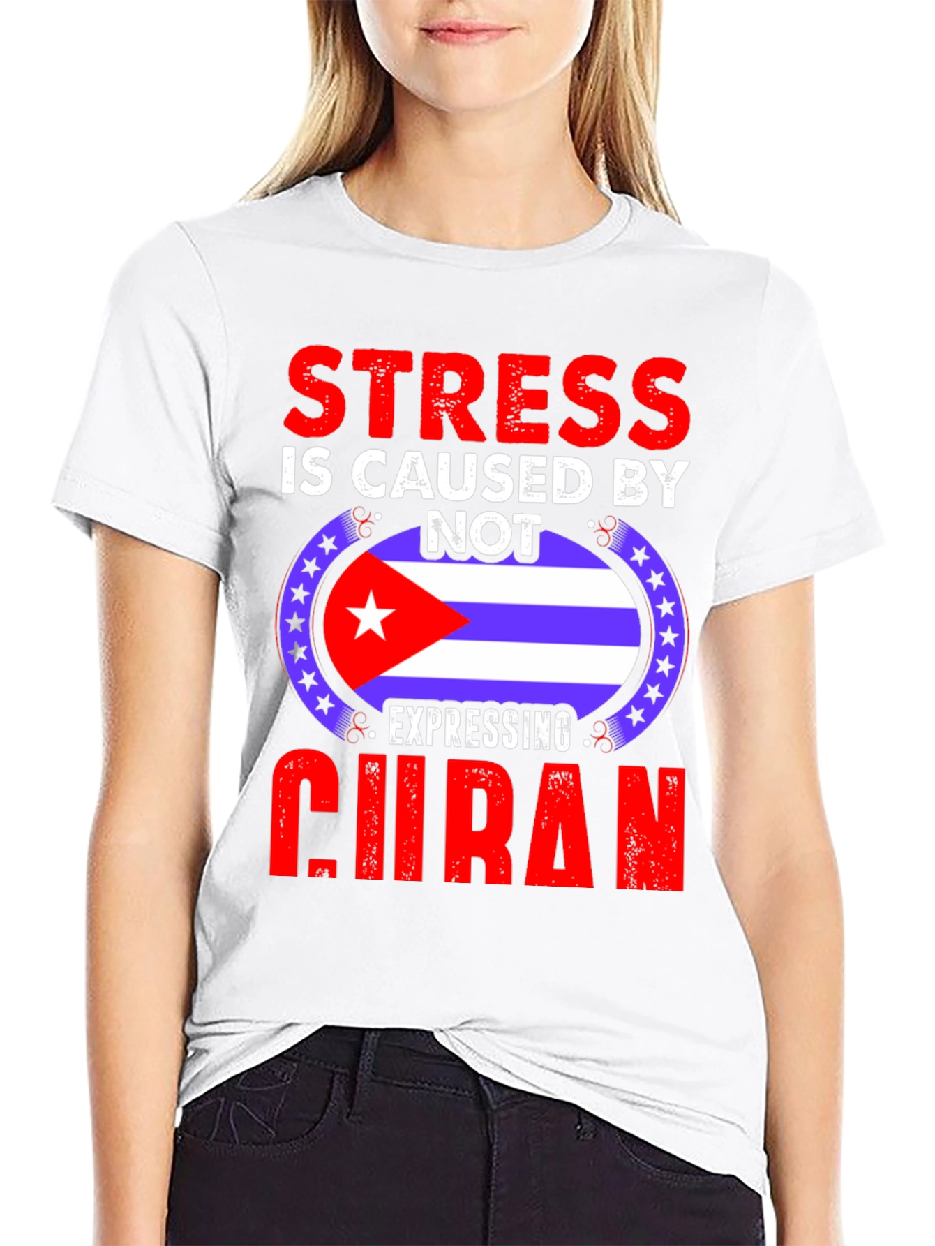 Cuban Pride T-Shirt - Stress Relief