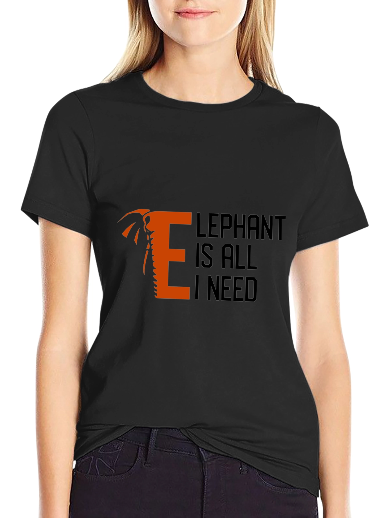 Elephant Is All I Need Graphic Tee