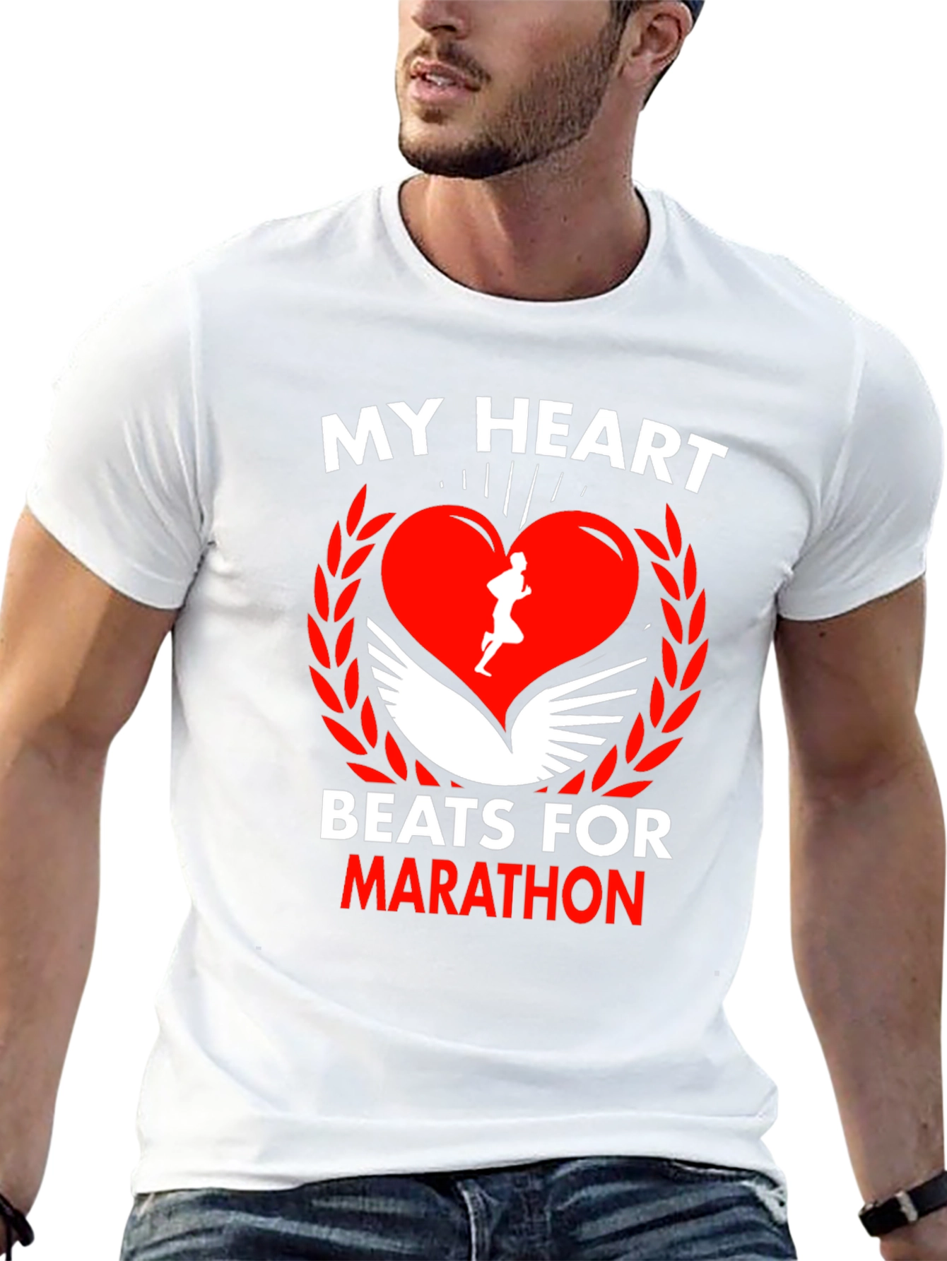 My Heart Beats For Marathon T-Shirt