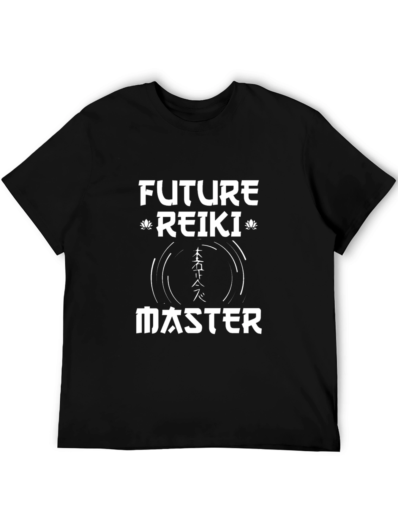 Future Reiki Master Black T-Shirt