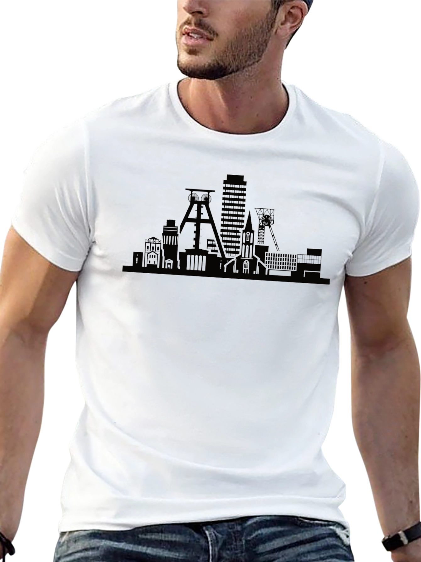 Cityscape Silhouette T-Shirt